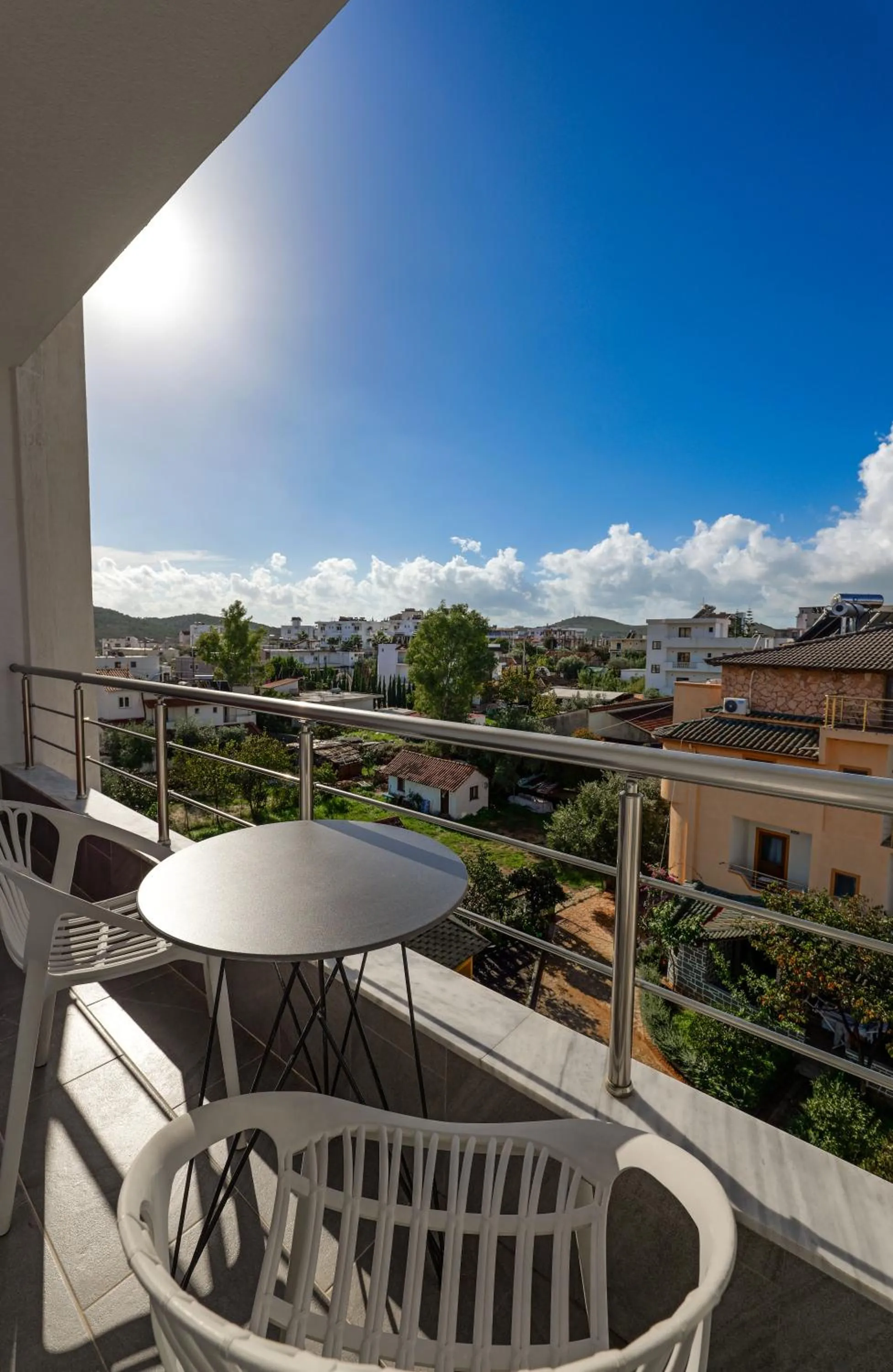 Patio in Hotel Piramida