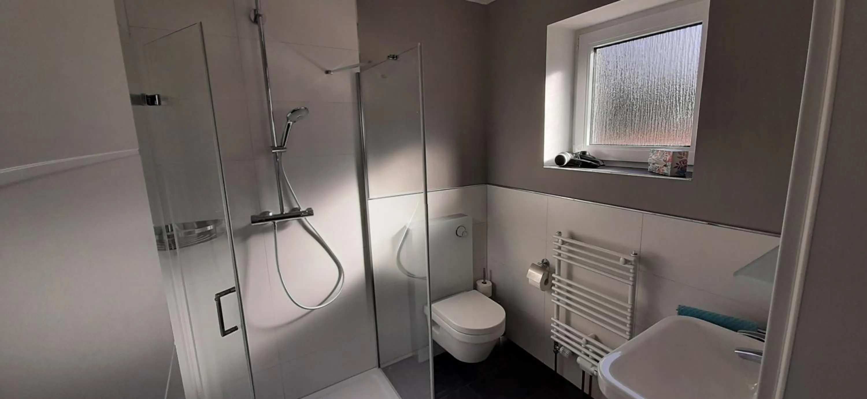 Bathroom in Motel Hamberger Krug