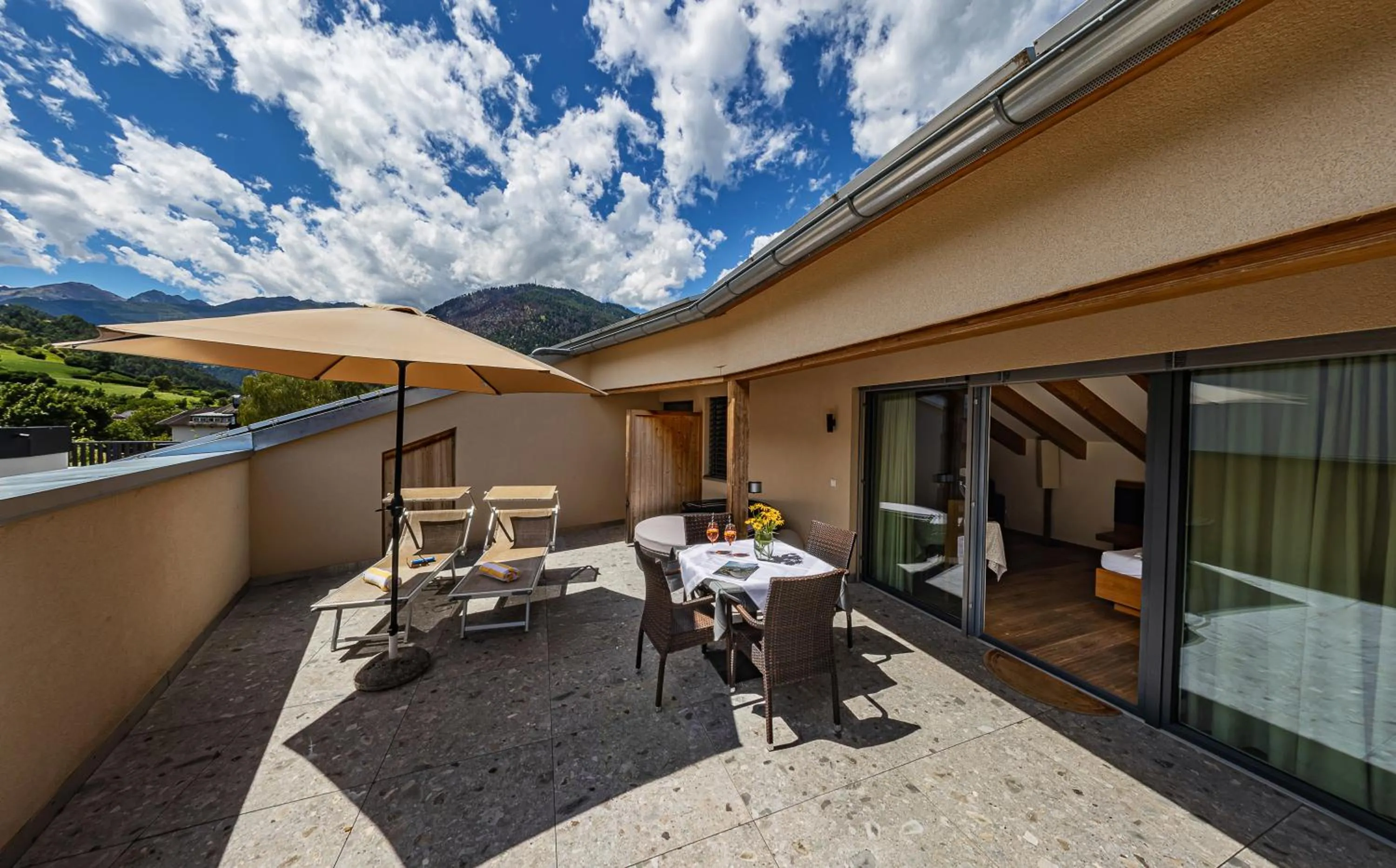 Balcony/Terrace in Residence Sägemühle