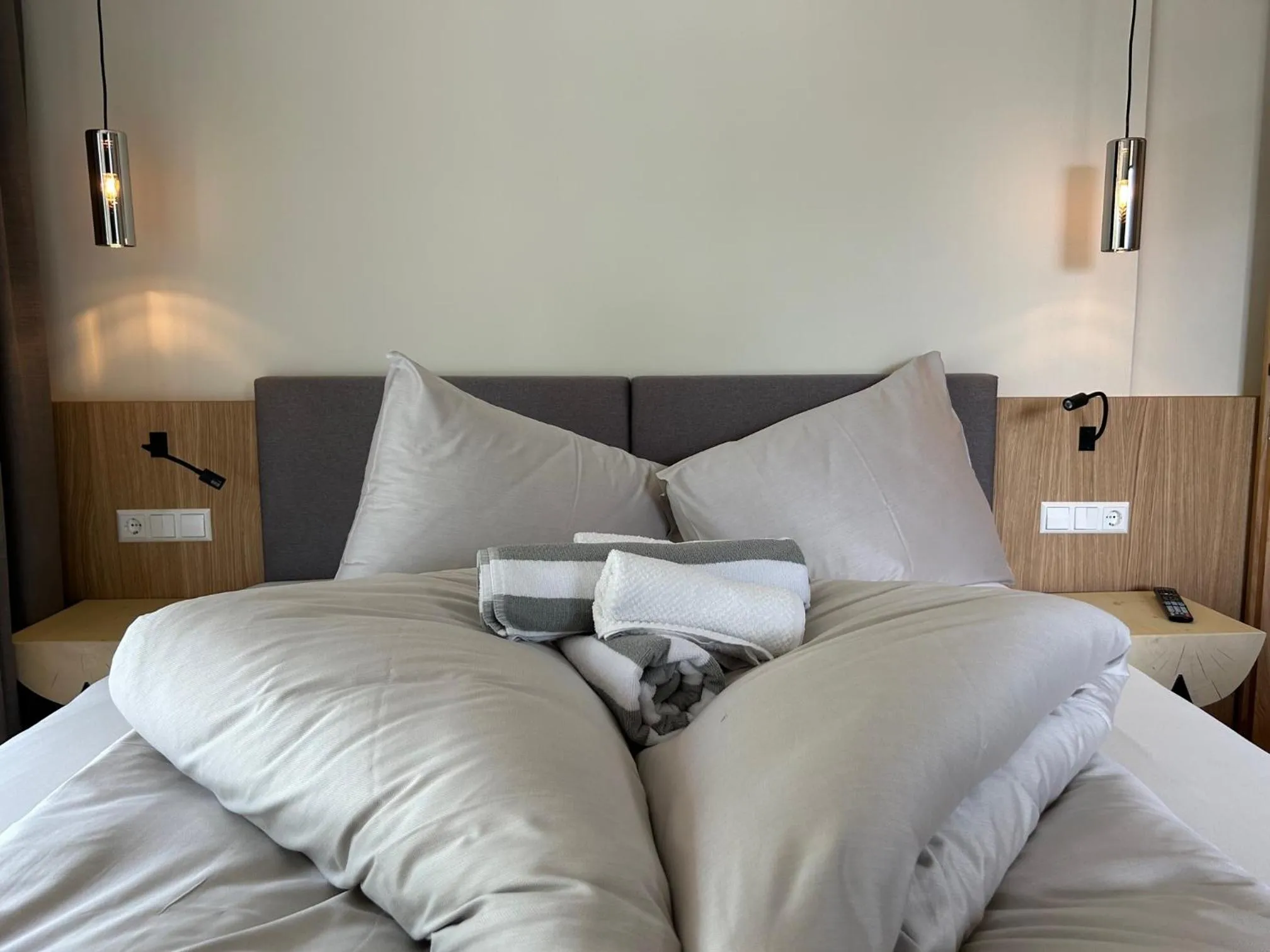 Photo of the whole room, Bed in Residence Sägemühle