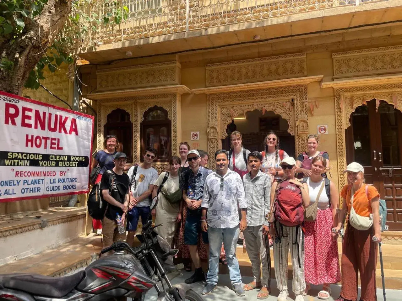 Property building in Hotel Renuka Property building in Hotel Renuka