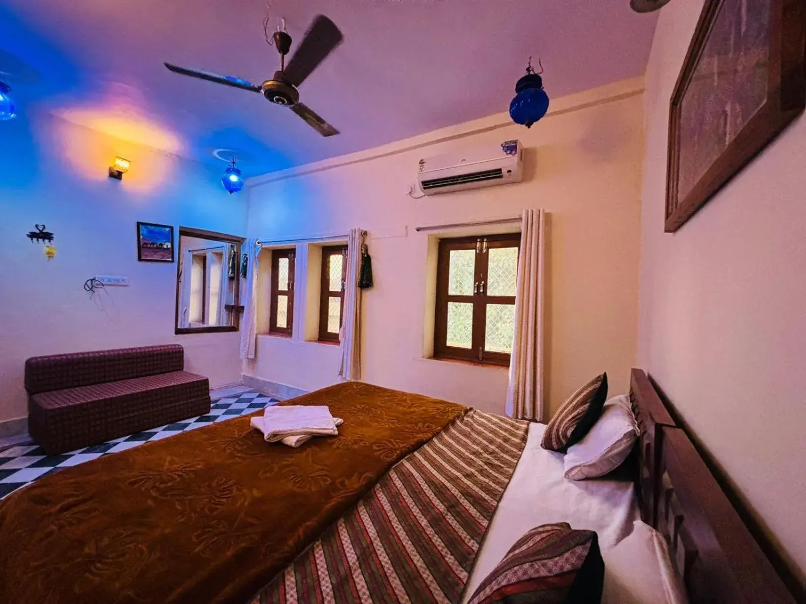 Bedroom, Bed in Hotel Renuka Bedroom, Bed in Hotel Renuka