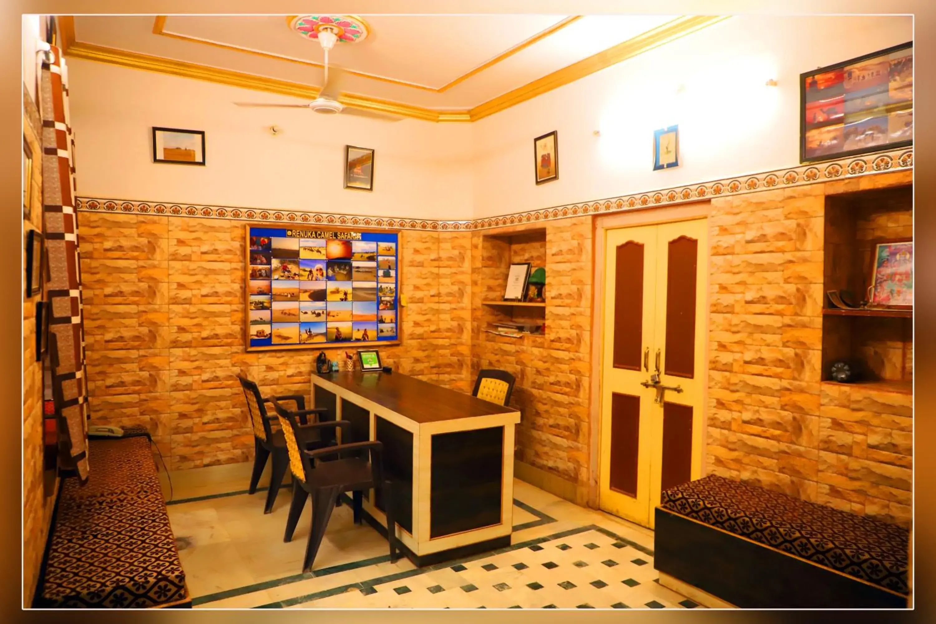 Lobby or reception in Hotel Renuka Lobby or reception in Hotel Renuka