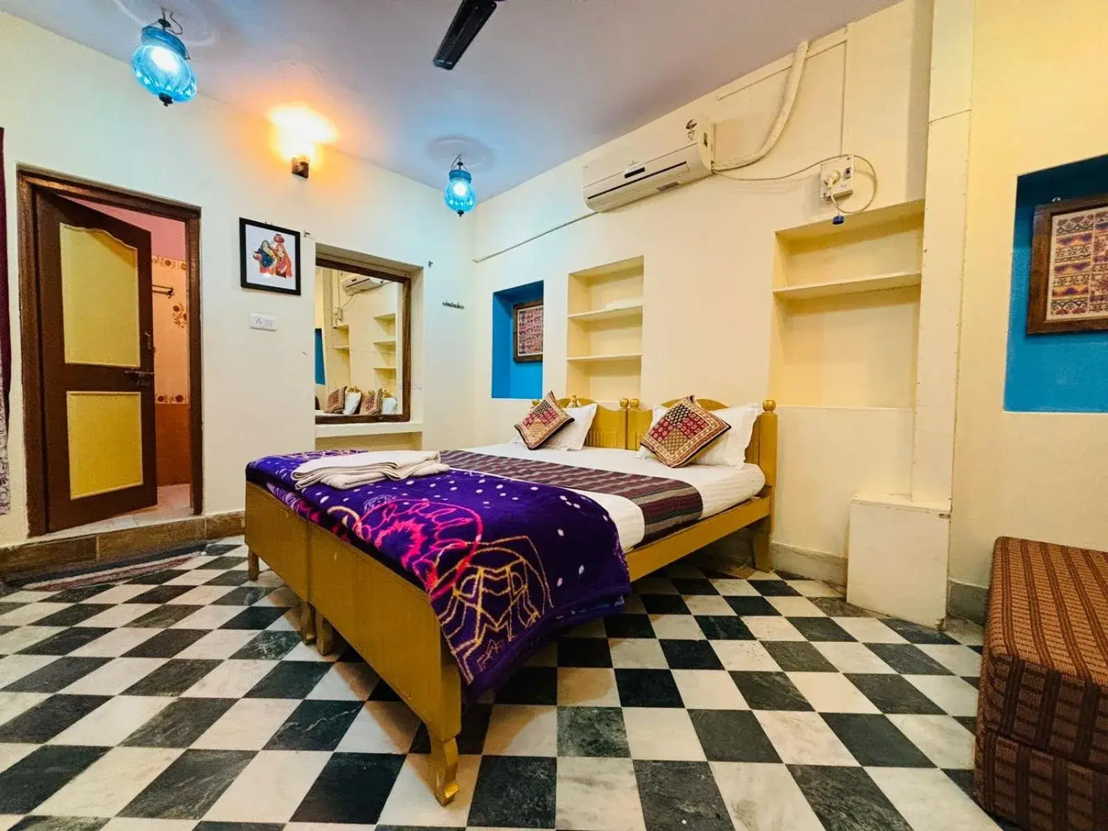 Bedroom, Bed in Hotel Renuka Bedroom, Bed in Hotel Renuka