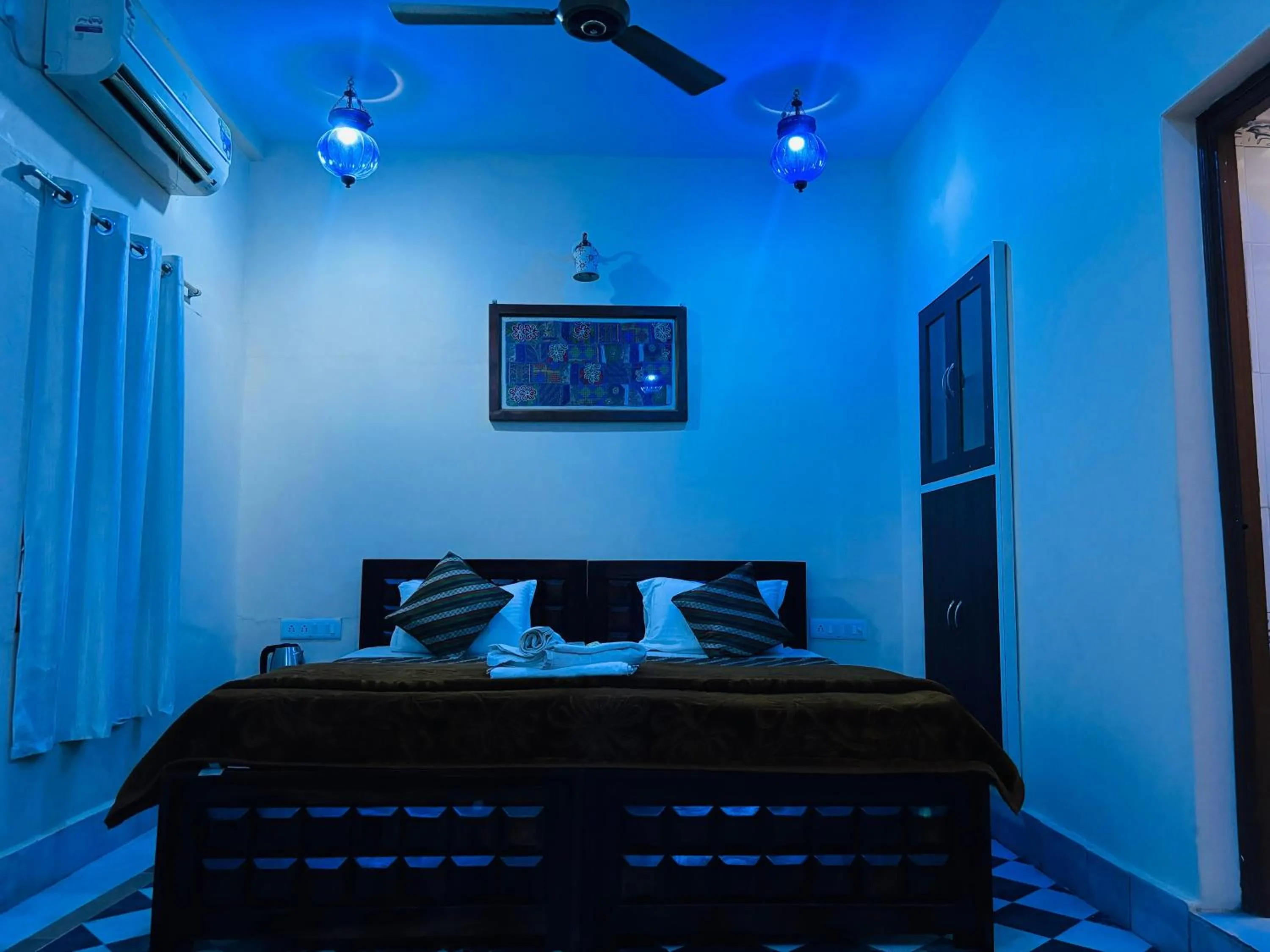 Bedroom, Bed in Hotel Renuka