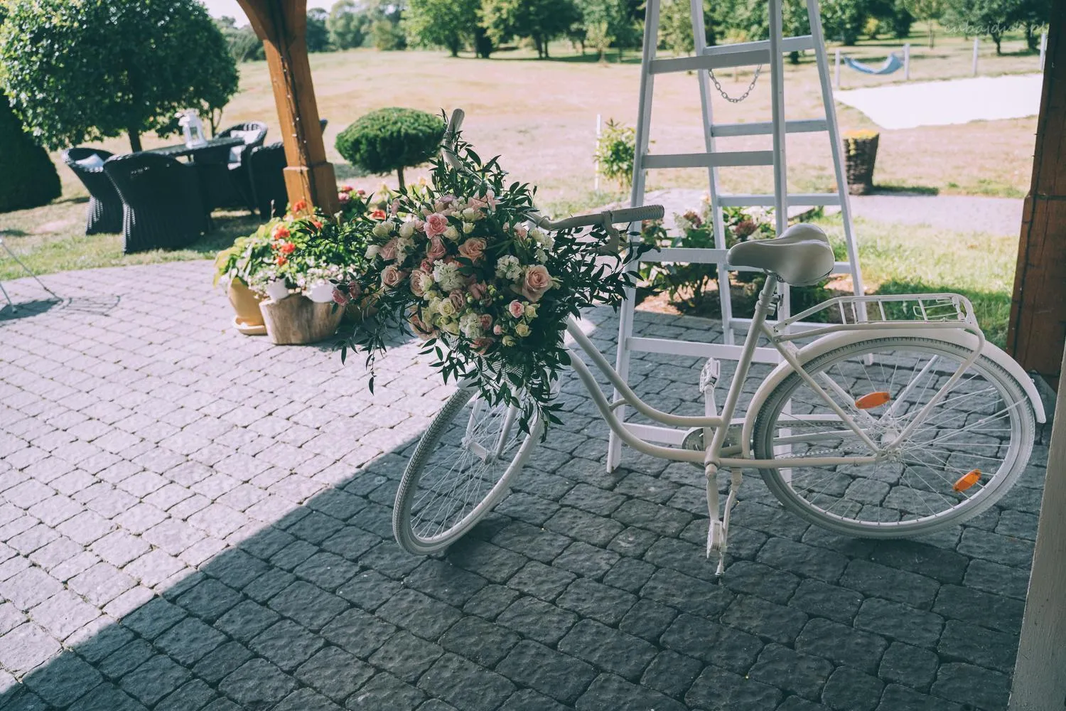 Garden in Hotel Dworek nad Regą