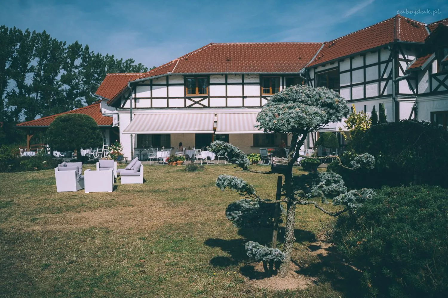 Garden in Hotel Dworek nad Regą