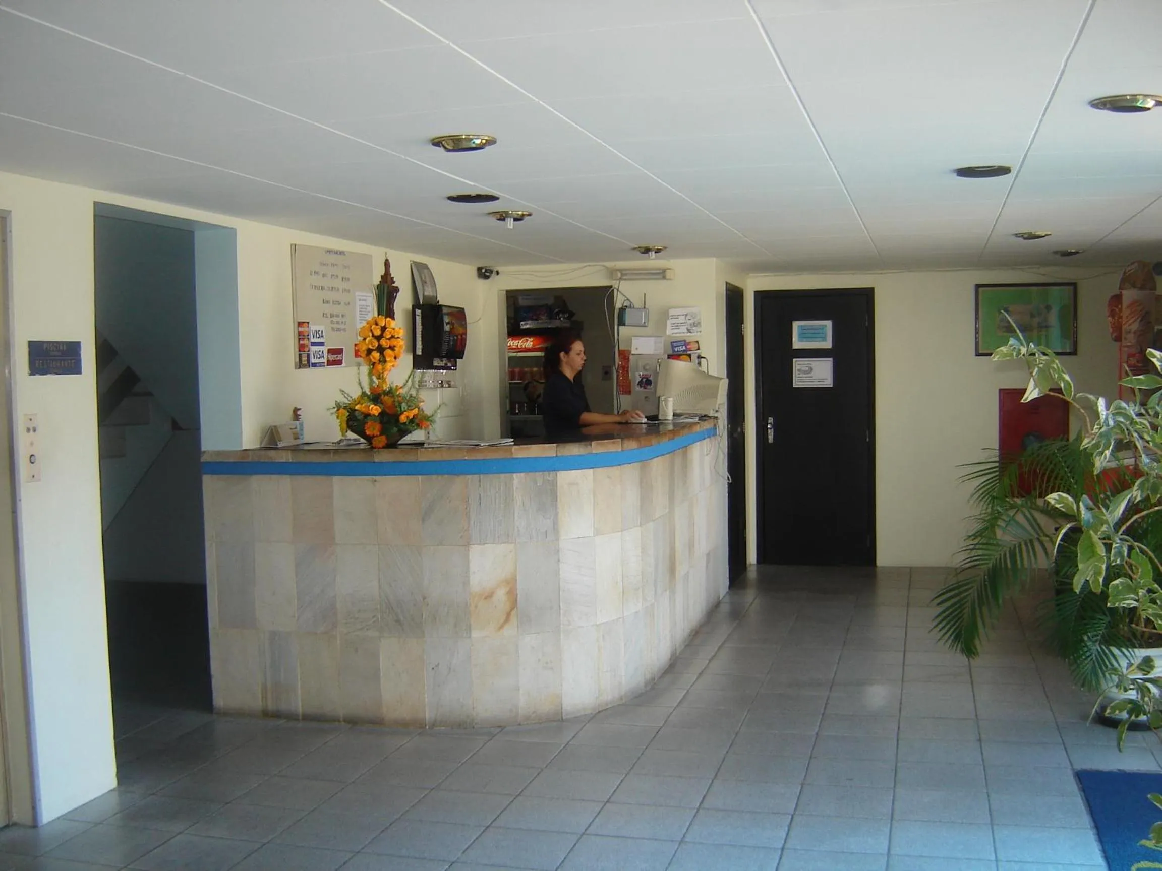 Lobby or reception in Rede Andrade Porto Mar