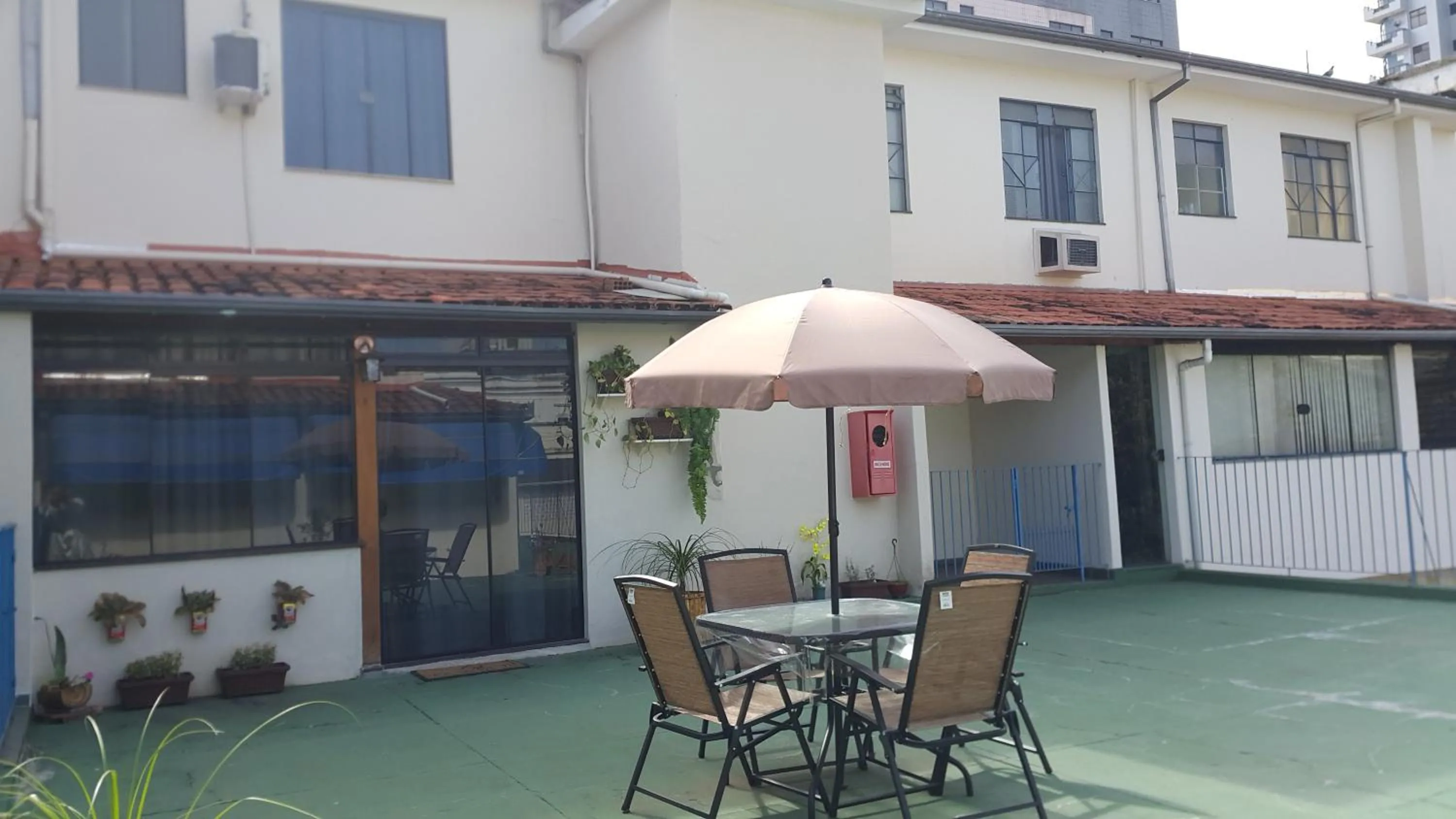 Balcony/Terrace in Apart Hotel em Caxambu207