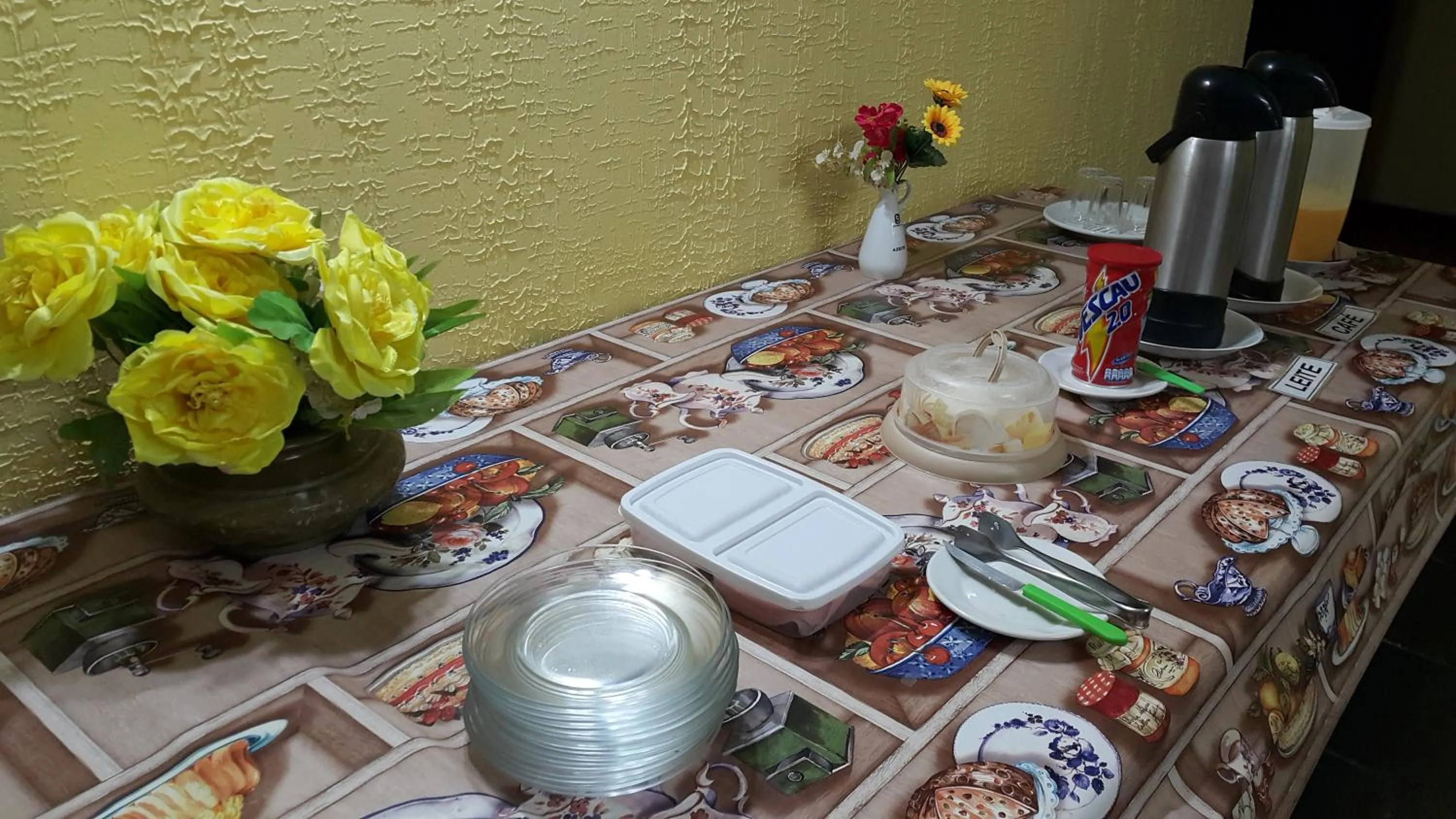 Continental breakfast in Apart Hotel em Caxambu207