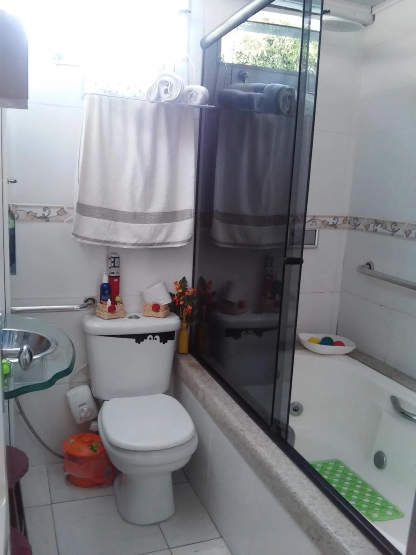 Shower in Apart Hotel em Caxambu207
