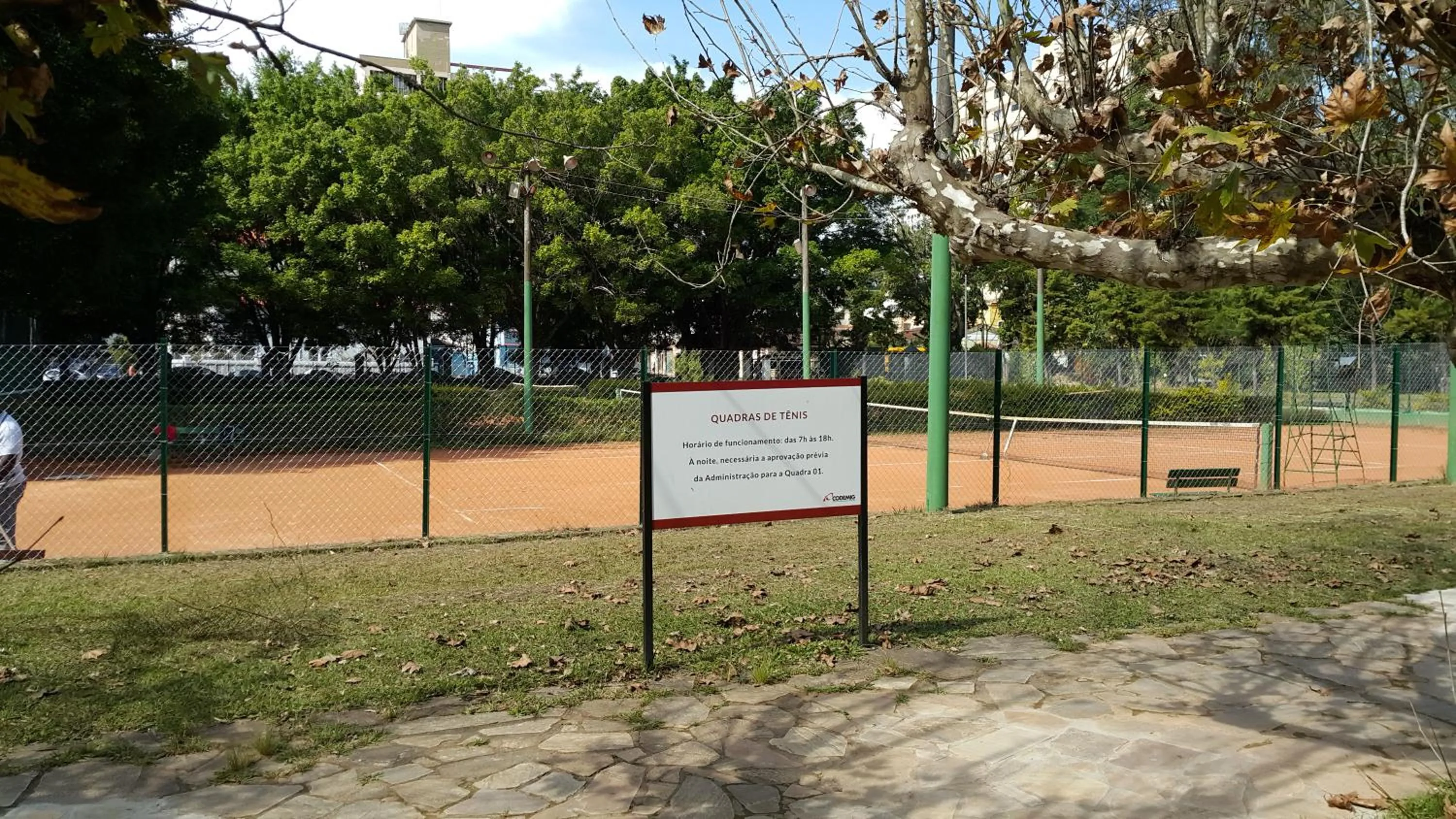 Tennis court in Apart Hotel em Caxambu207