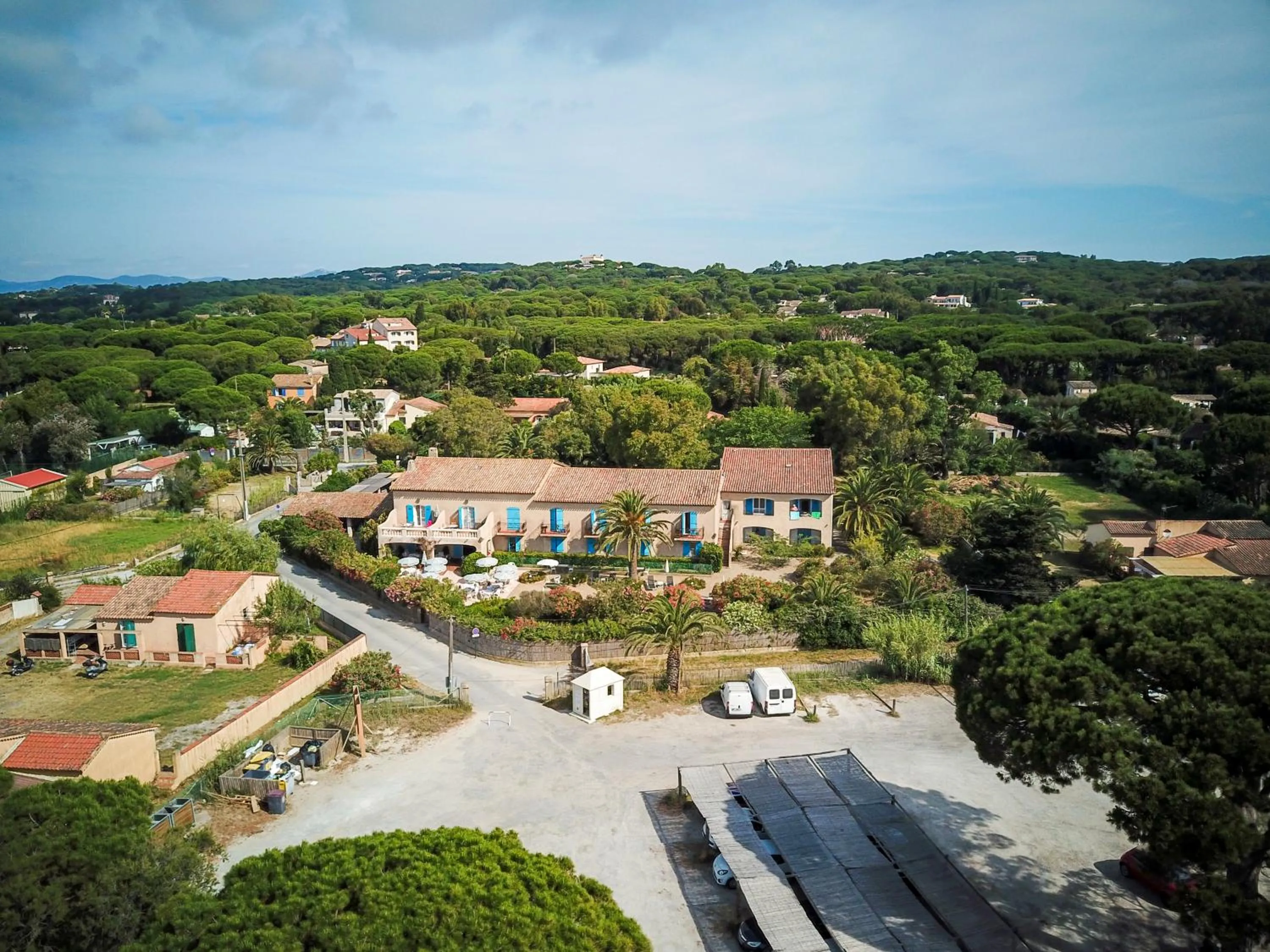 Bird's eye view in Hôtel Saint Andre