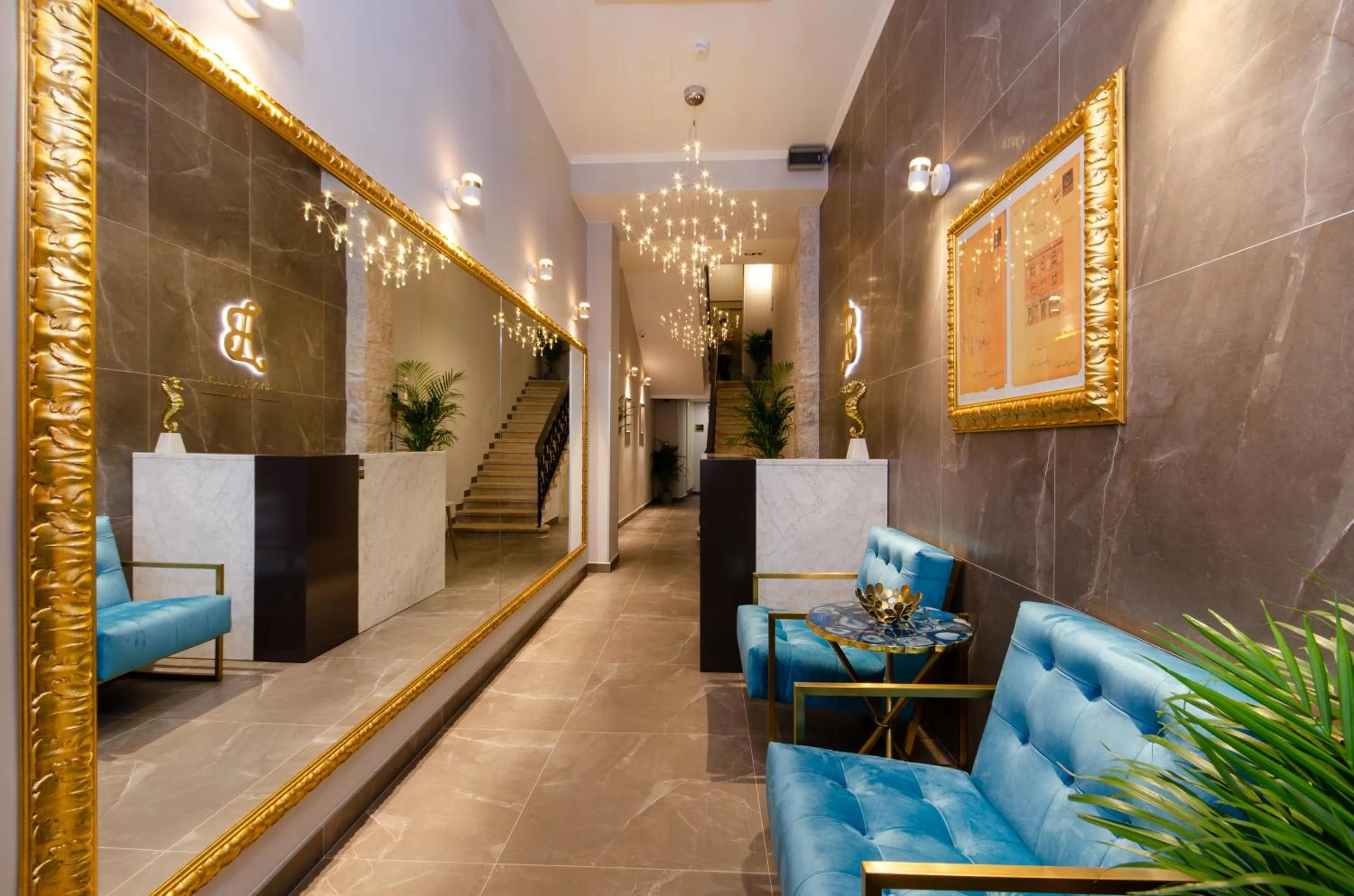 Decorative detail in Villa Brandestini