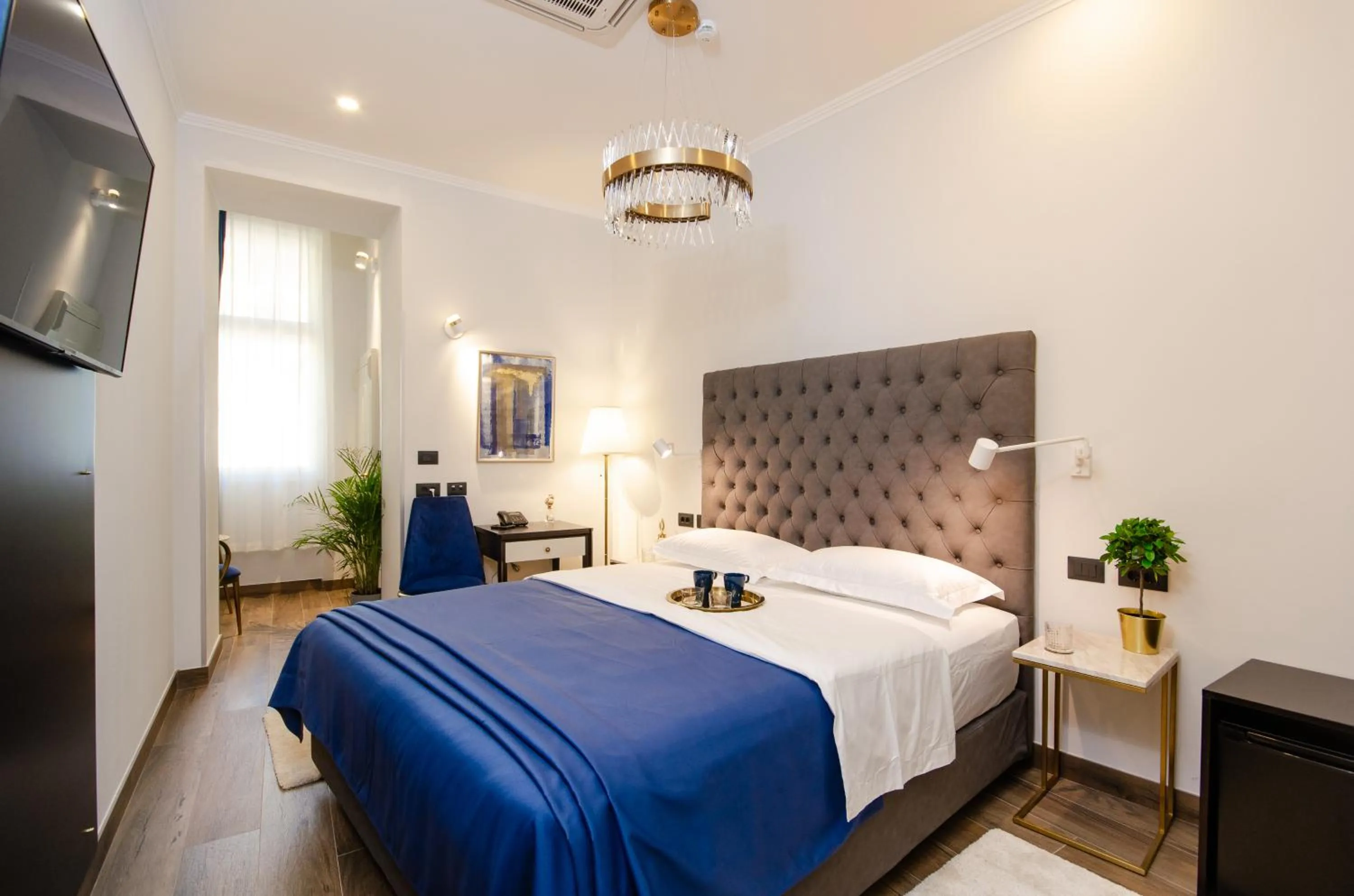 Bed in Villa Brandestini