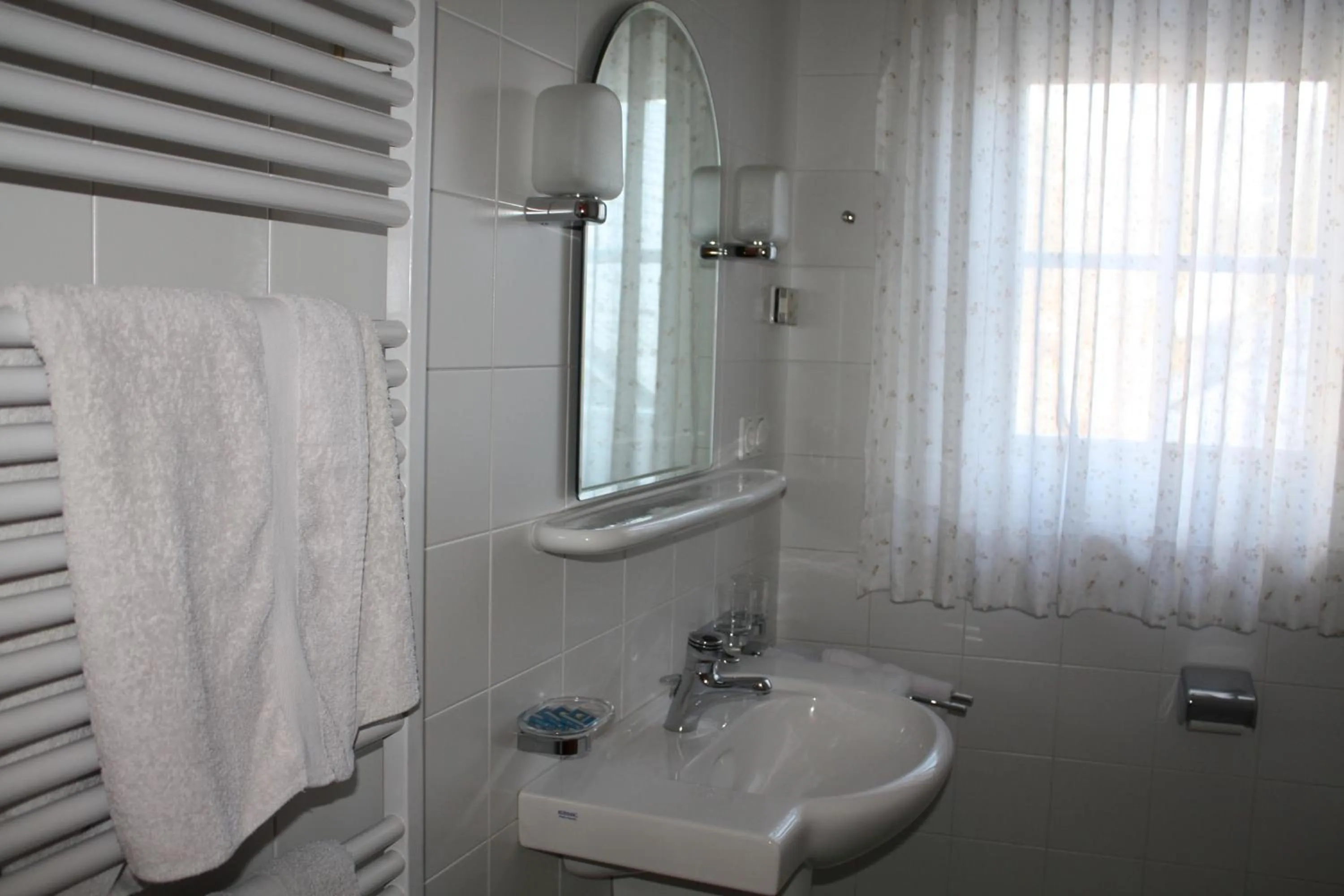 Bathroom in Gasthof Obermair