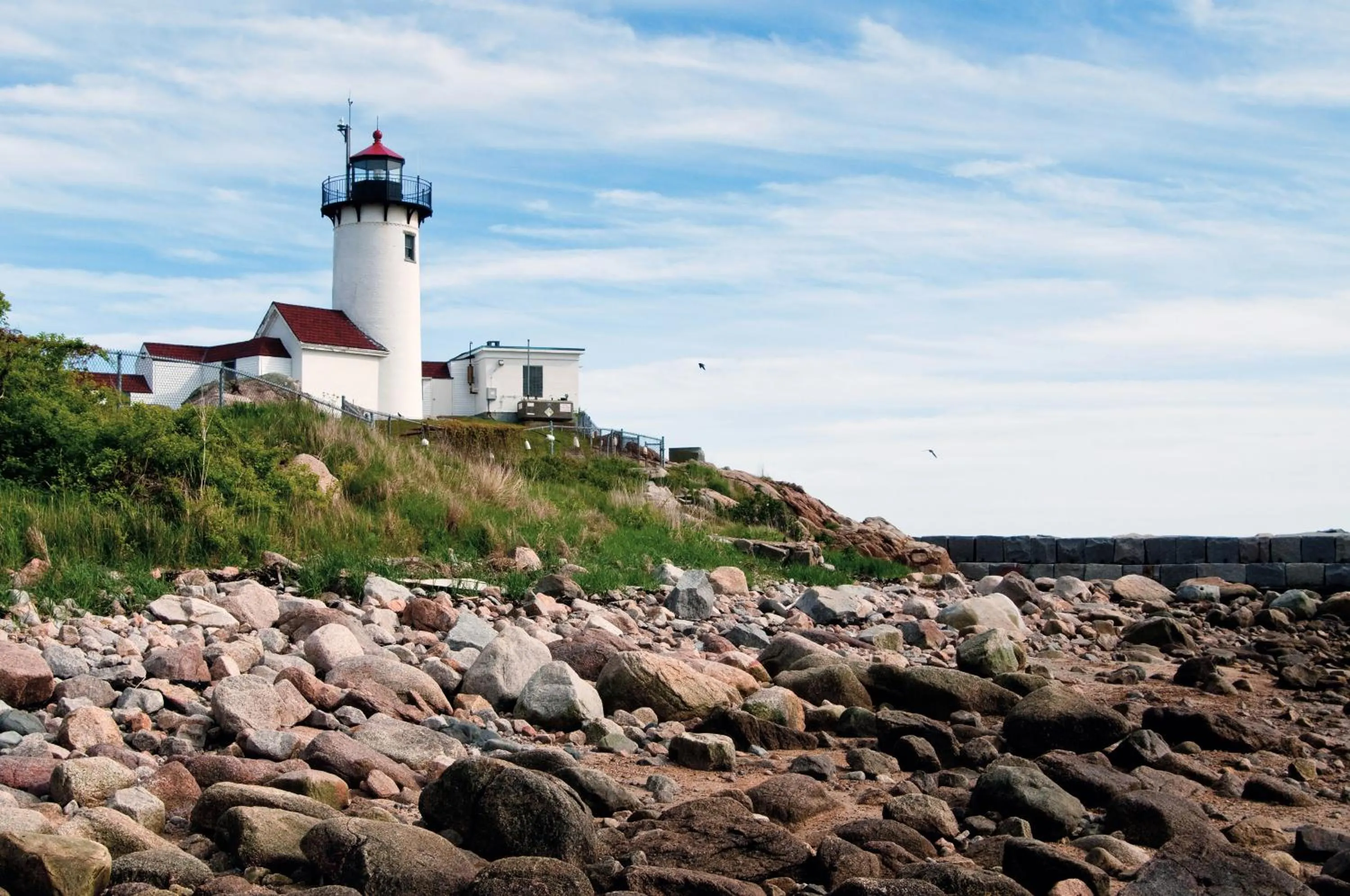 Beach in Ocean House Hotel at Bass Rocks