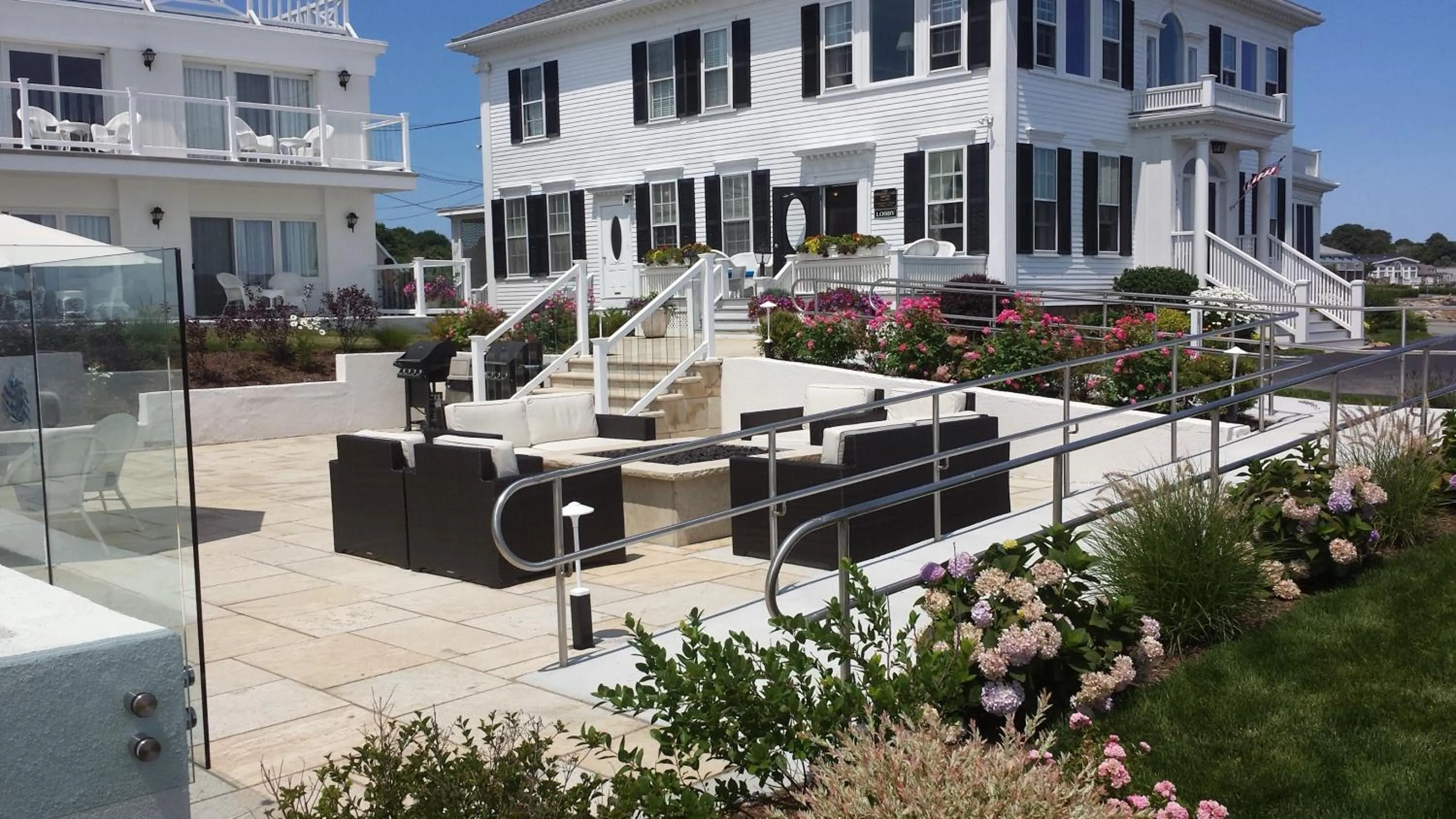 Facade/entrance in Ocean House Hotel at Bass Rocks