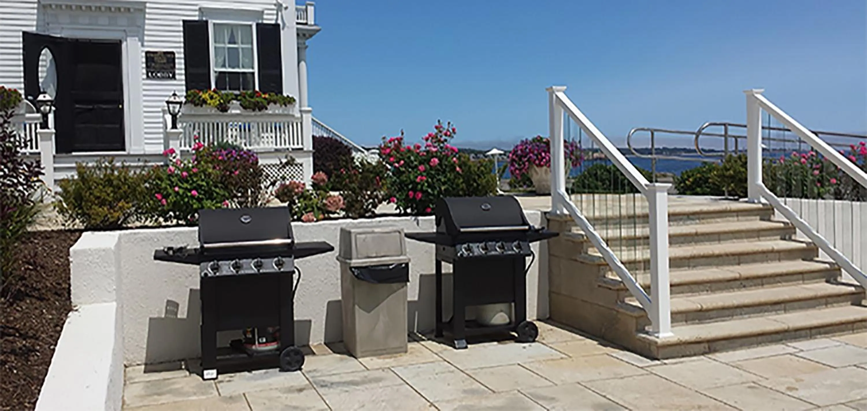 BBQ facilities in Ocean House Hotel at Bass Rocks