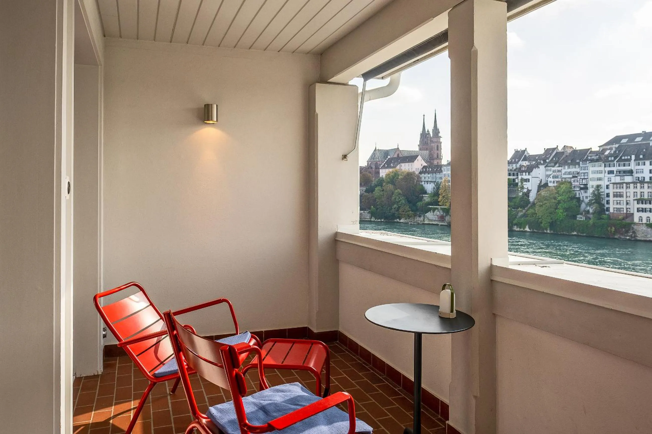 View (from property/room) in Krafft Basel