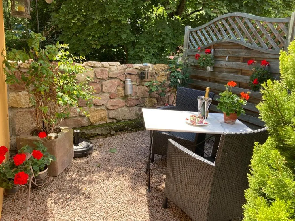 Patio in Gite de la Streng