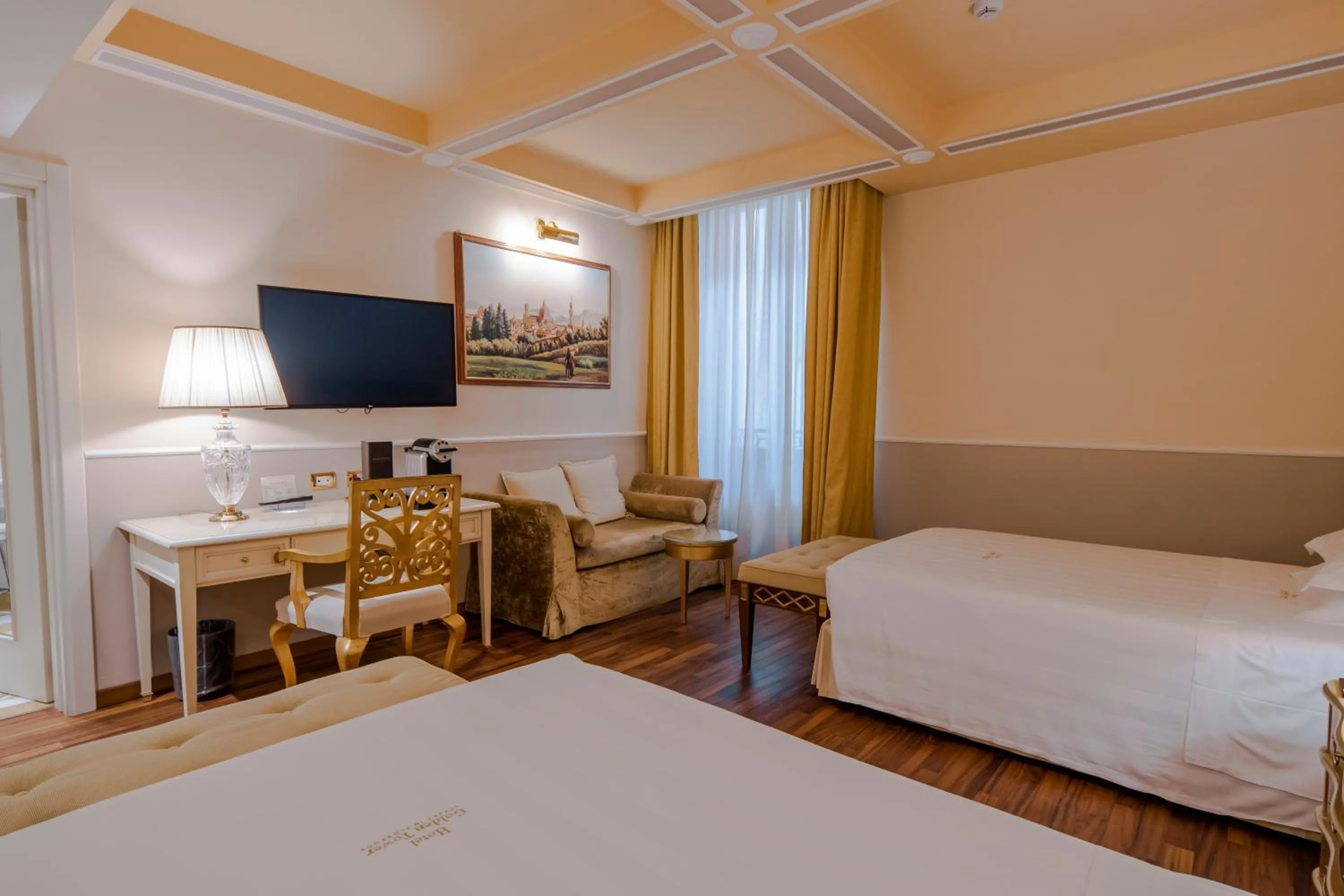 Bedroom, Bed in Golden Tower Hotel & Spa