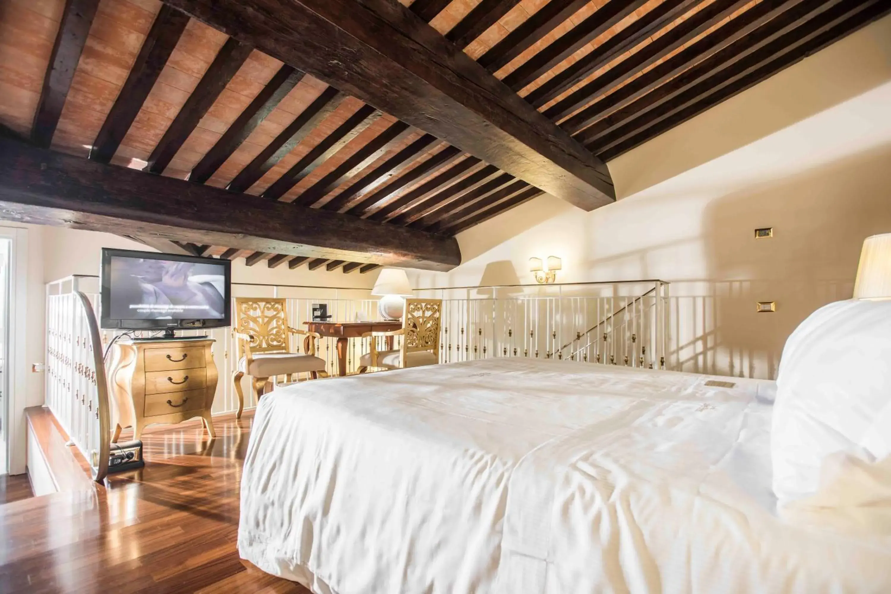 Bedroom, Bed in Golden Tower Hotel & Spa Bedroom, Bed in Golden Tower Hotel & Spa