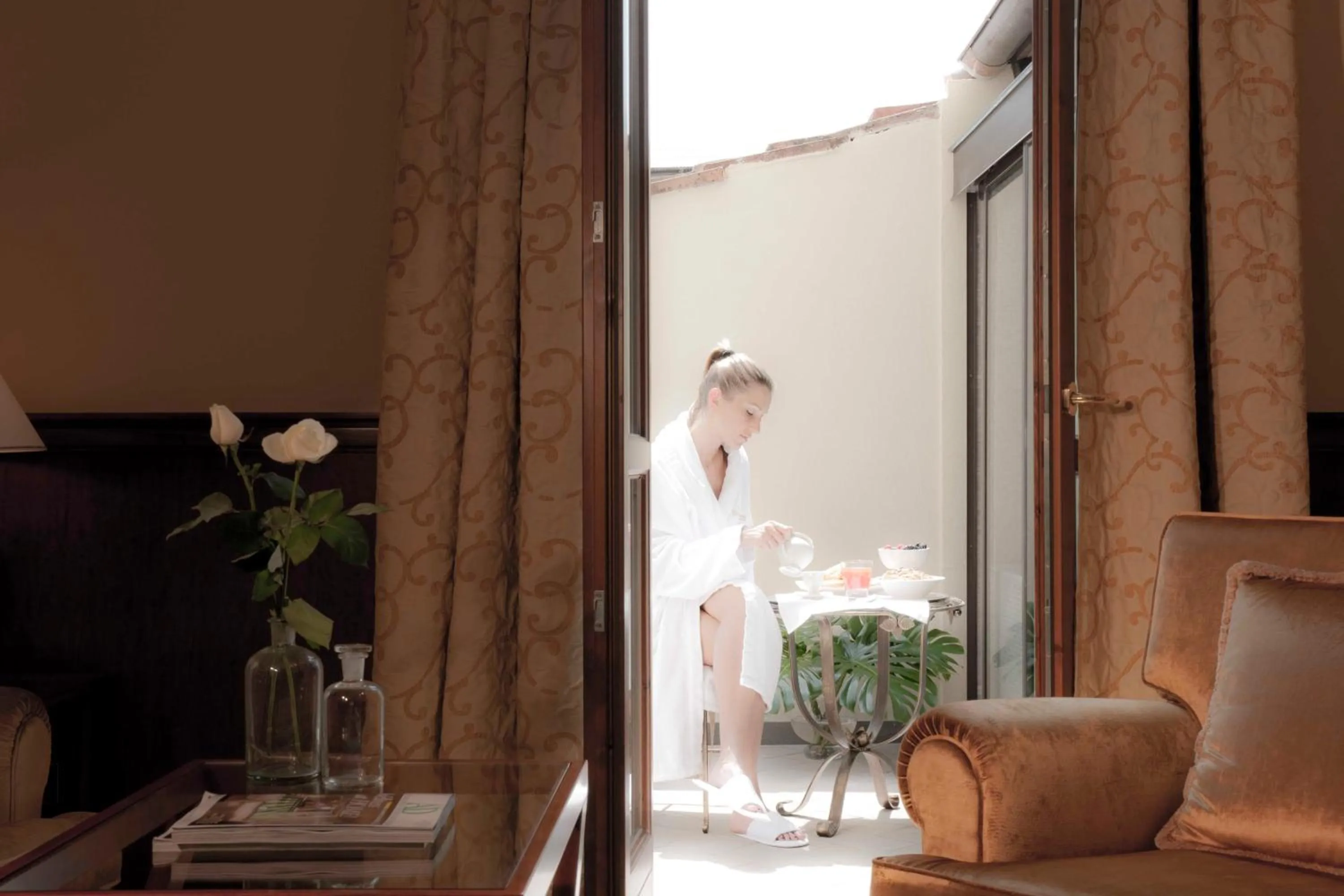 People in Golden Tower Hotel & Spa