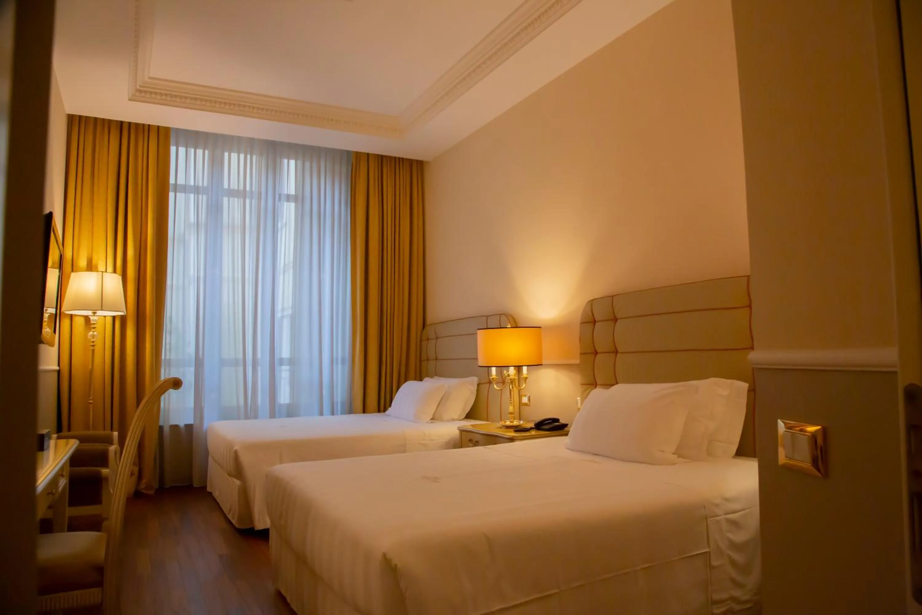 Bedroom, Bed in Golden Tower Hotel & Spa