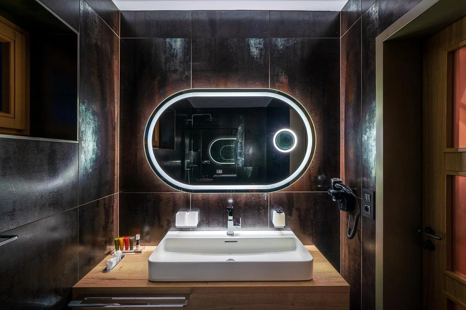 Bathroom in Hotel Bílý jednorožec