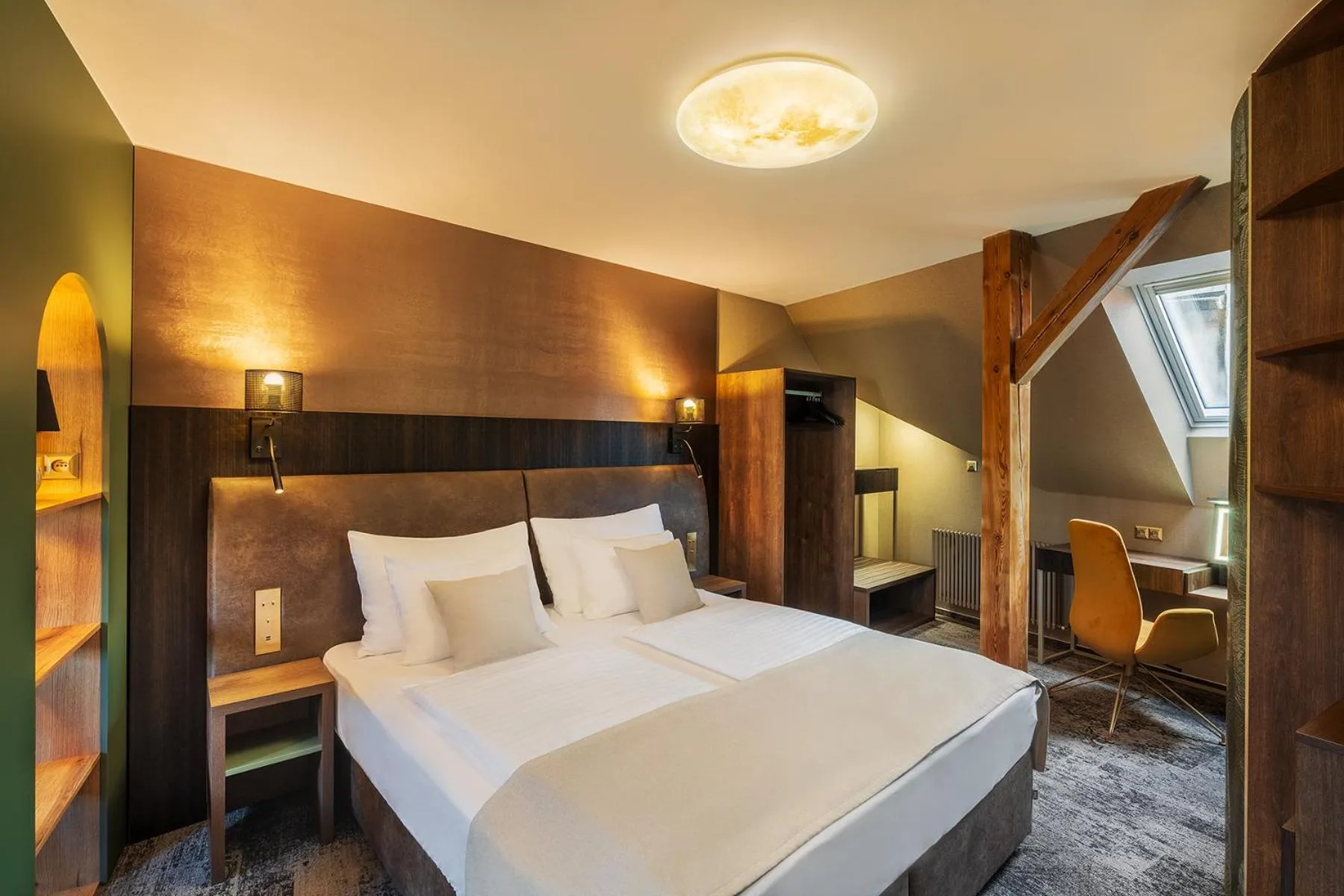 Bed in Hotel Bílý jednorožec