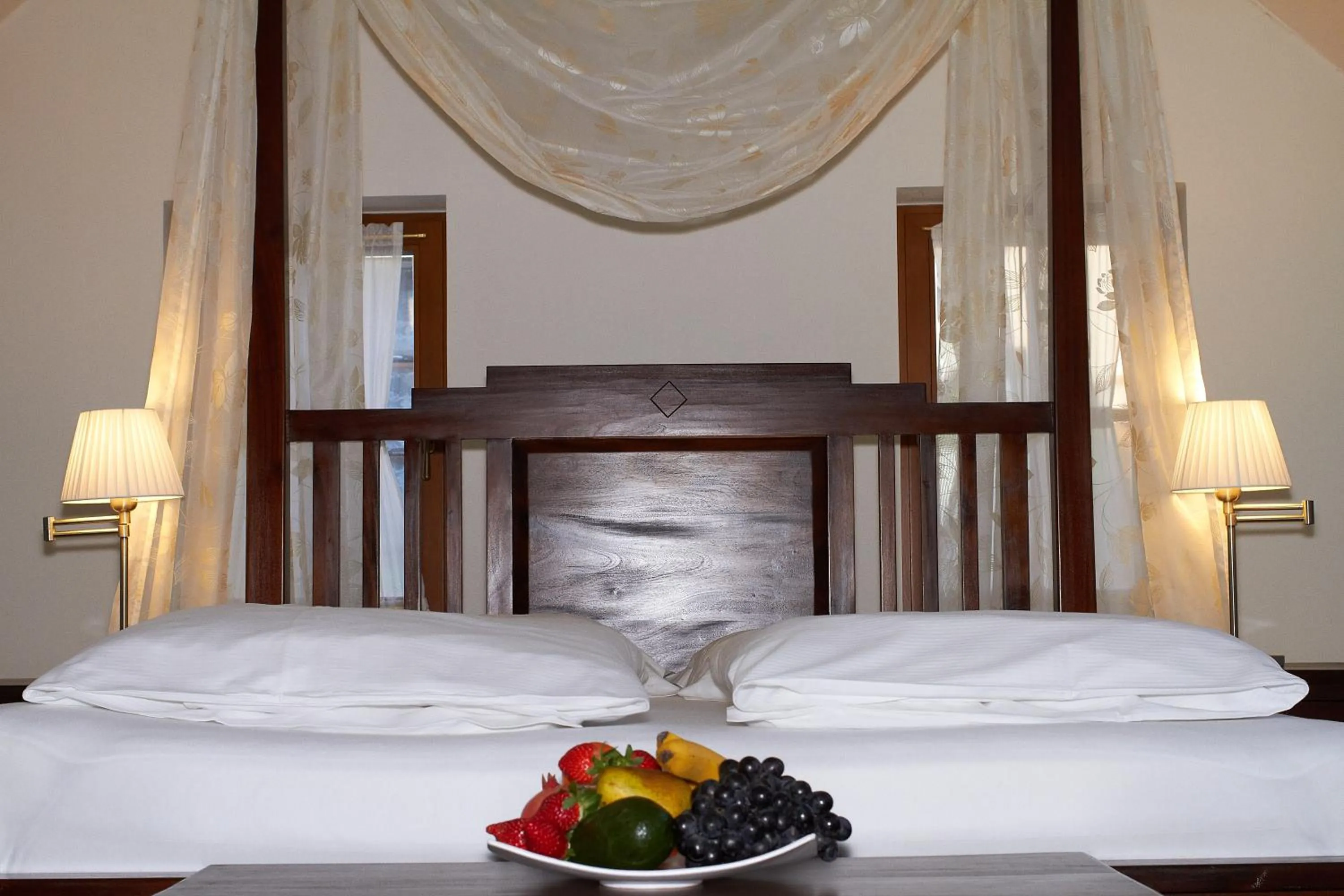 Bed in Hotel Bílý jednorožec
