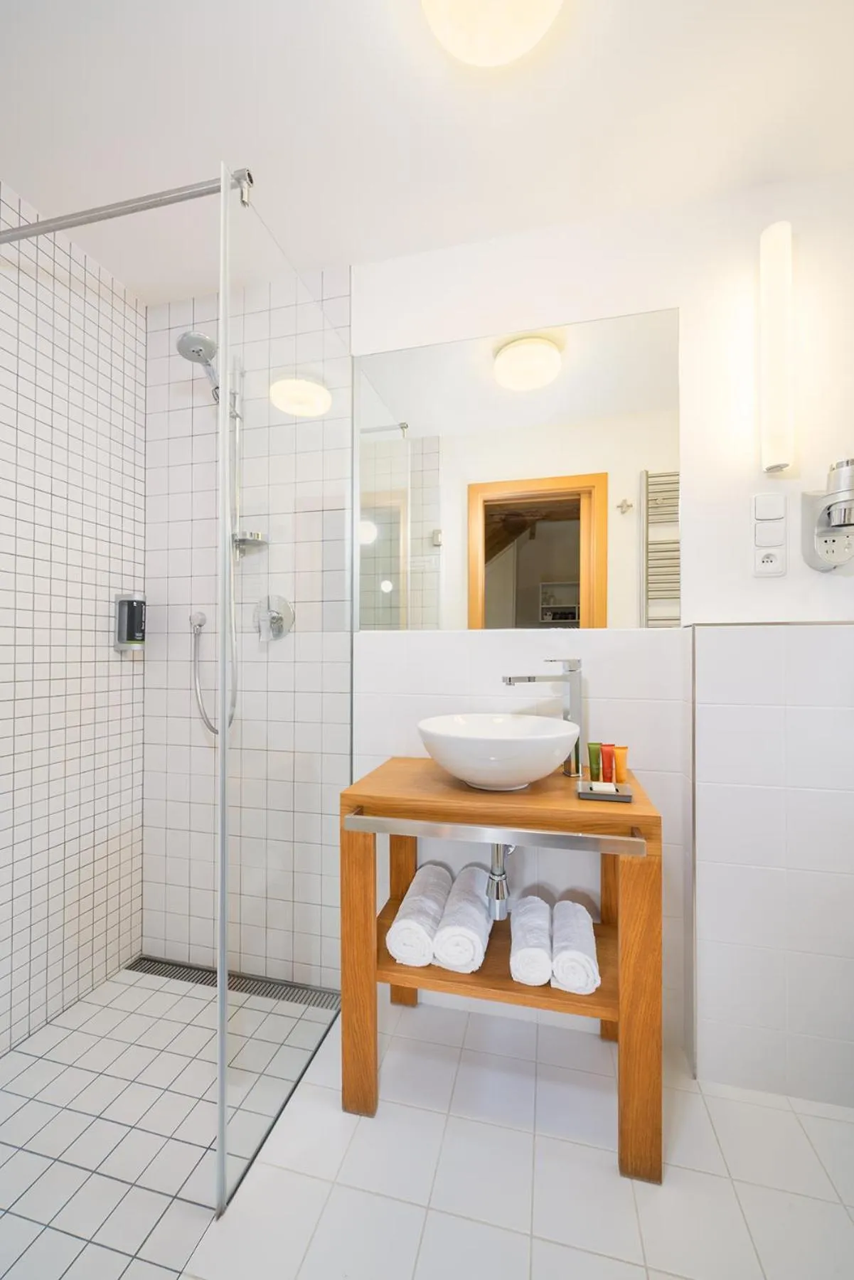 Bathroom in Hotel Bílý jednorožec
