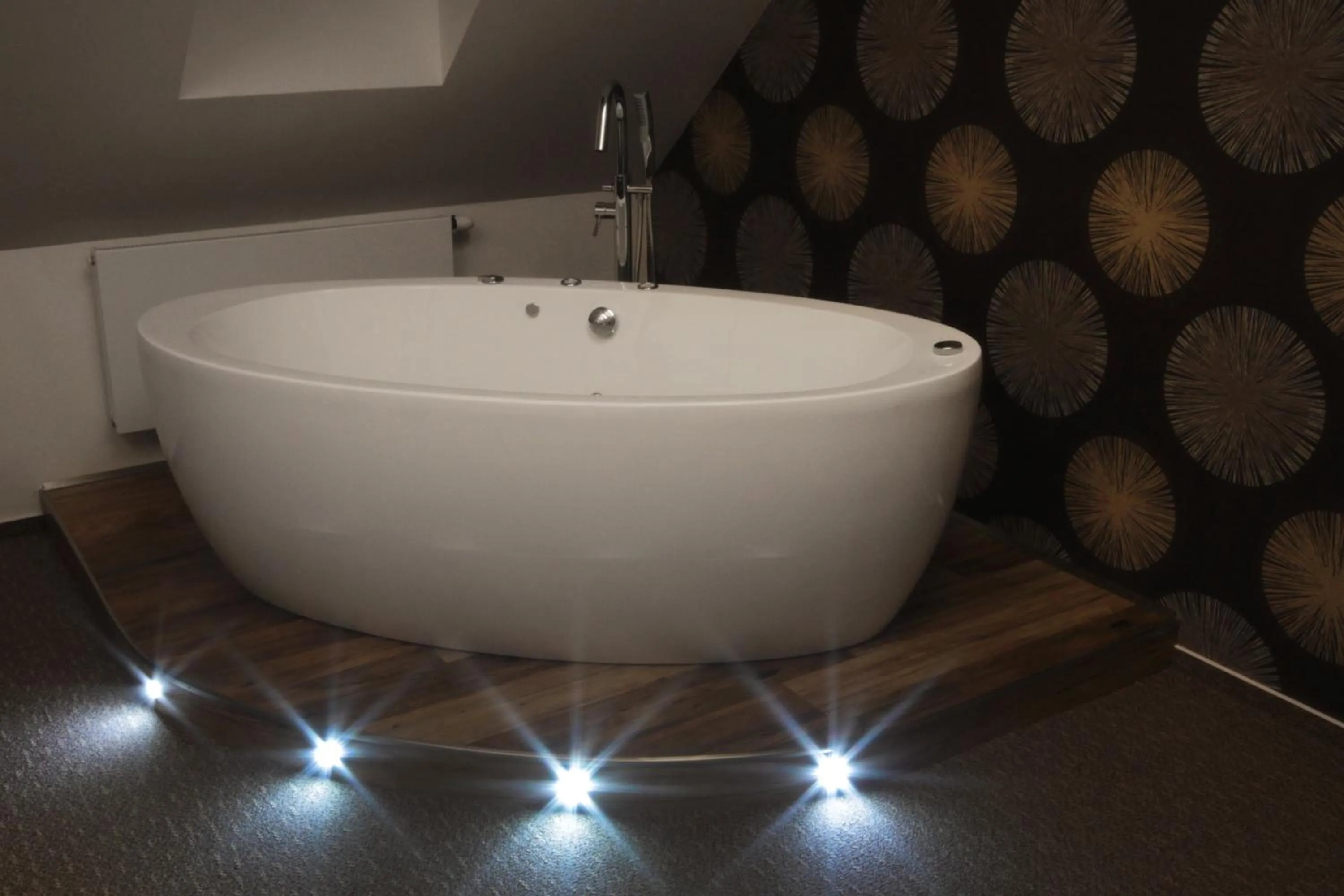 Hot Tub in Hotel Bílý jednorožec