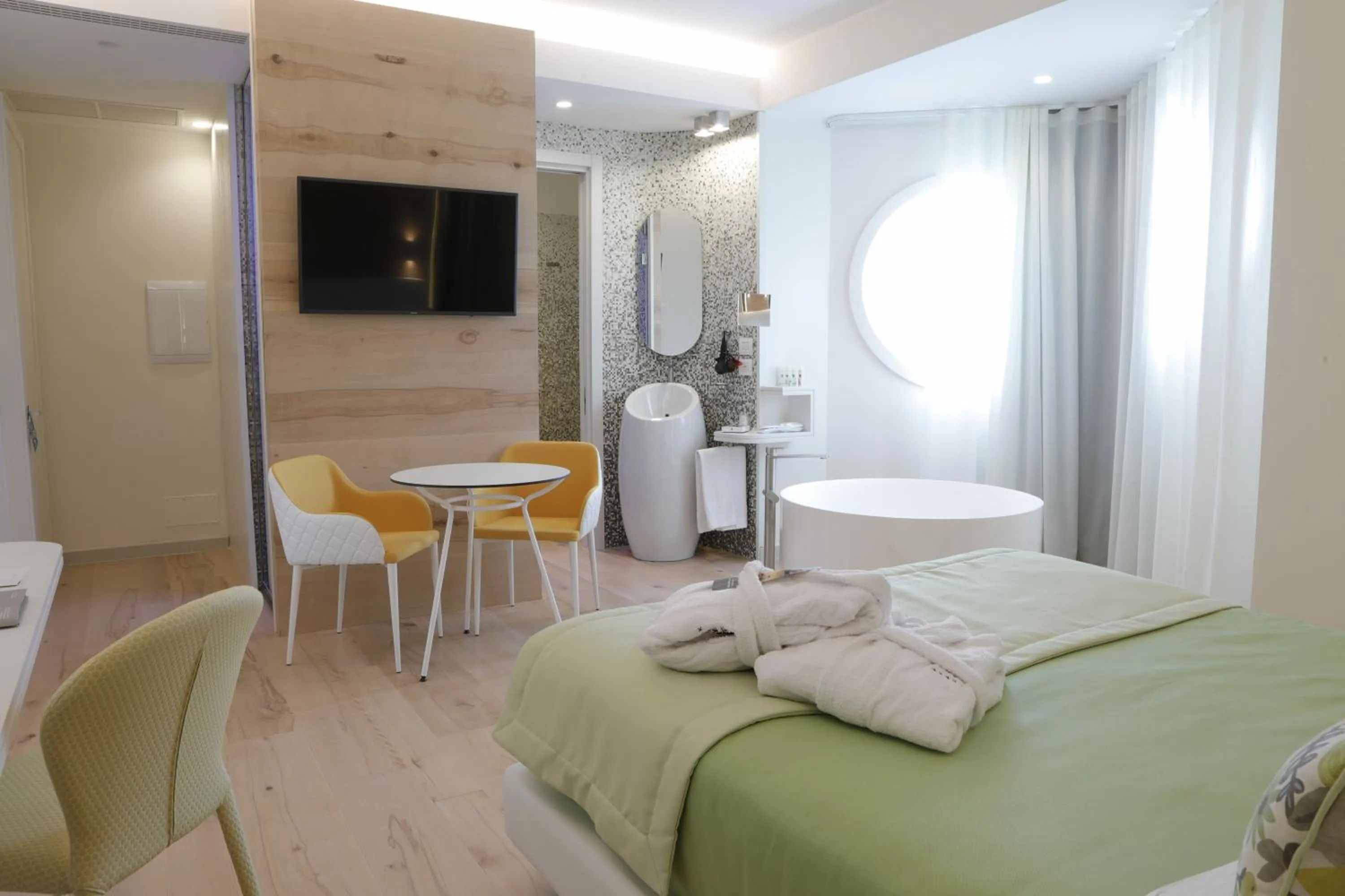 Bedroom, Bed in Astrea Wellness & Spa