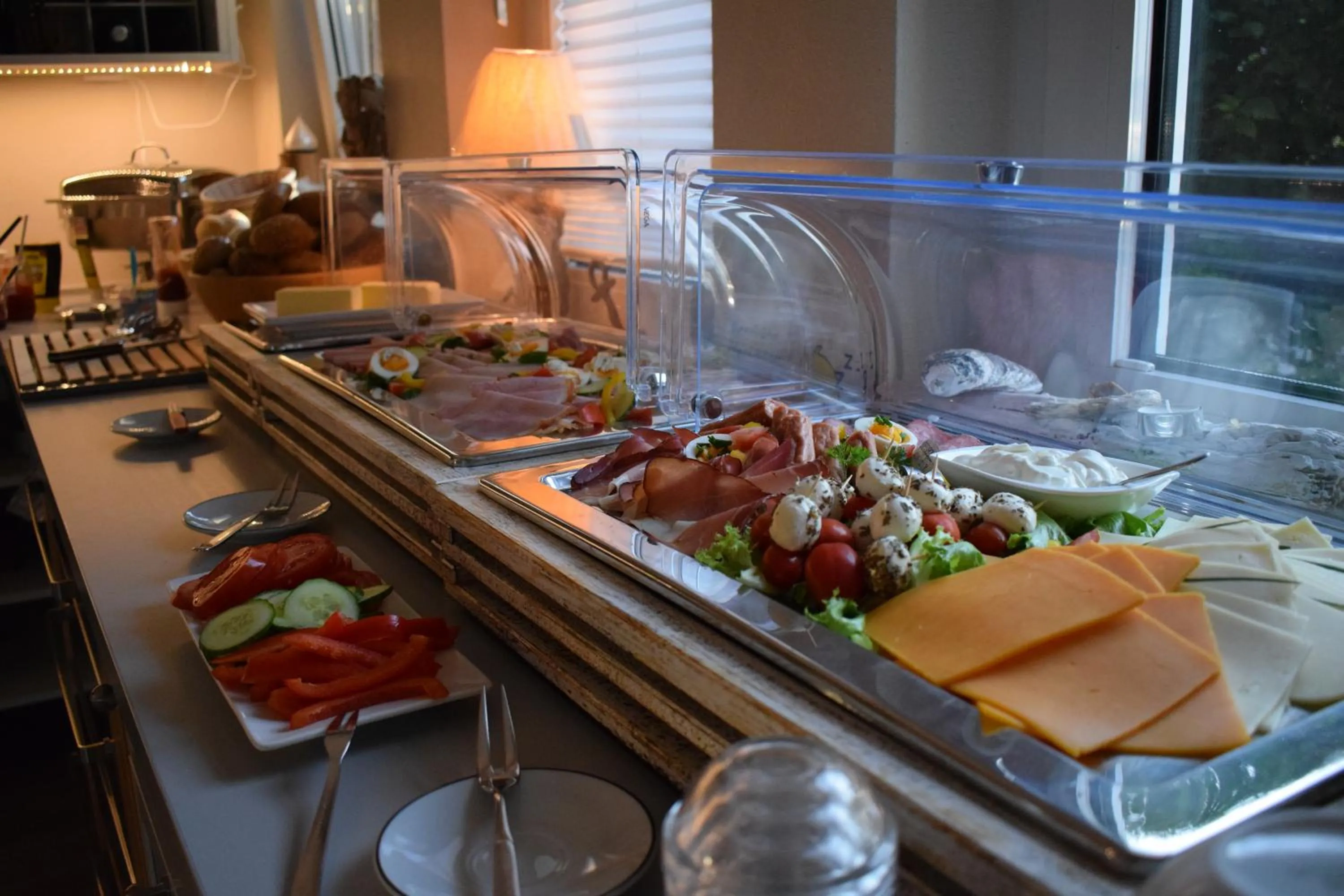 Food and drinks in Hotel Haus am Meer