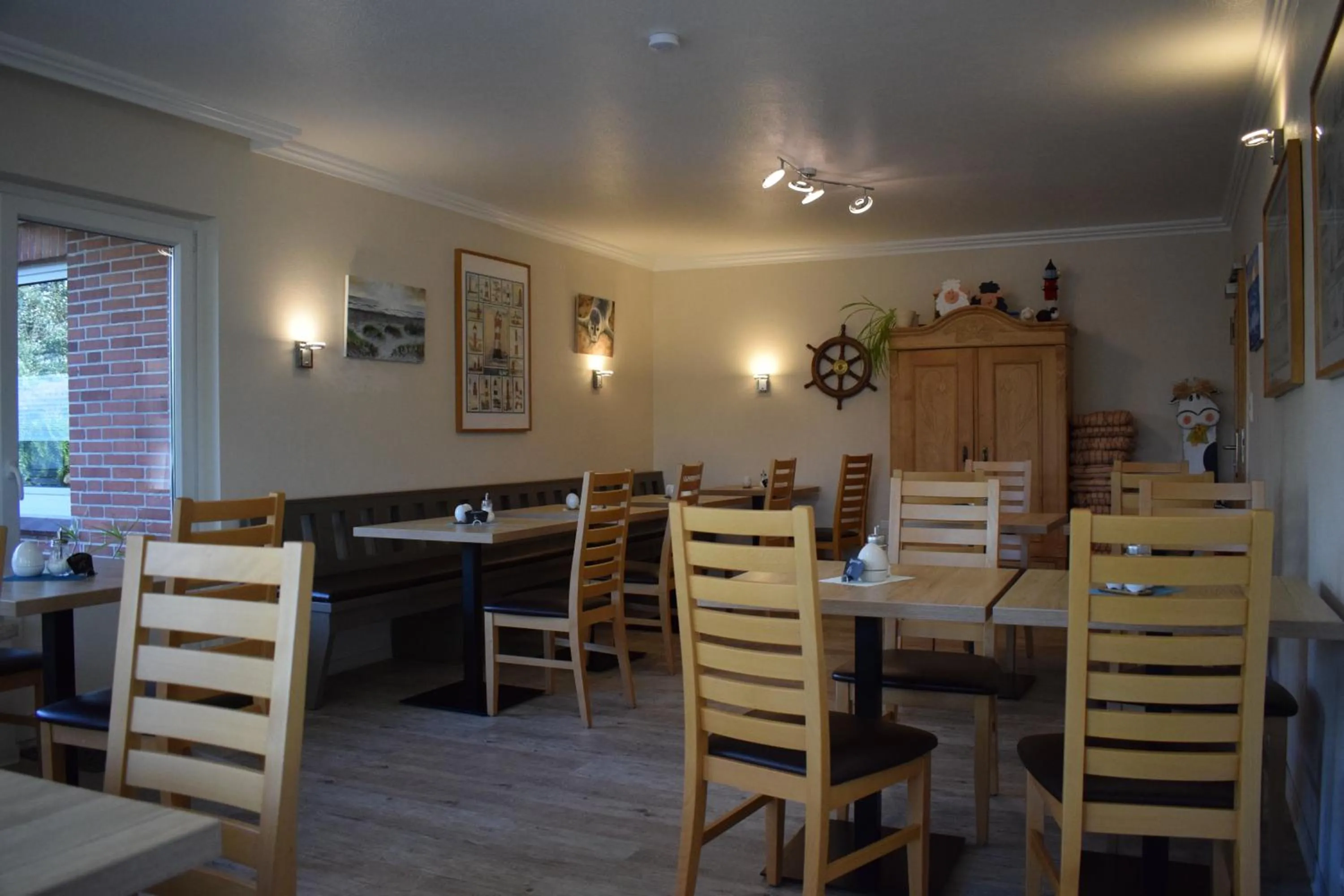 Seating area in Hotel Haus am Meer