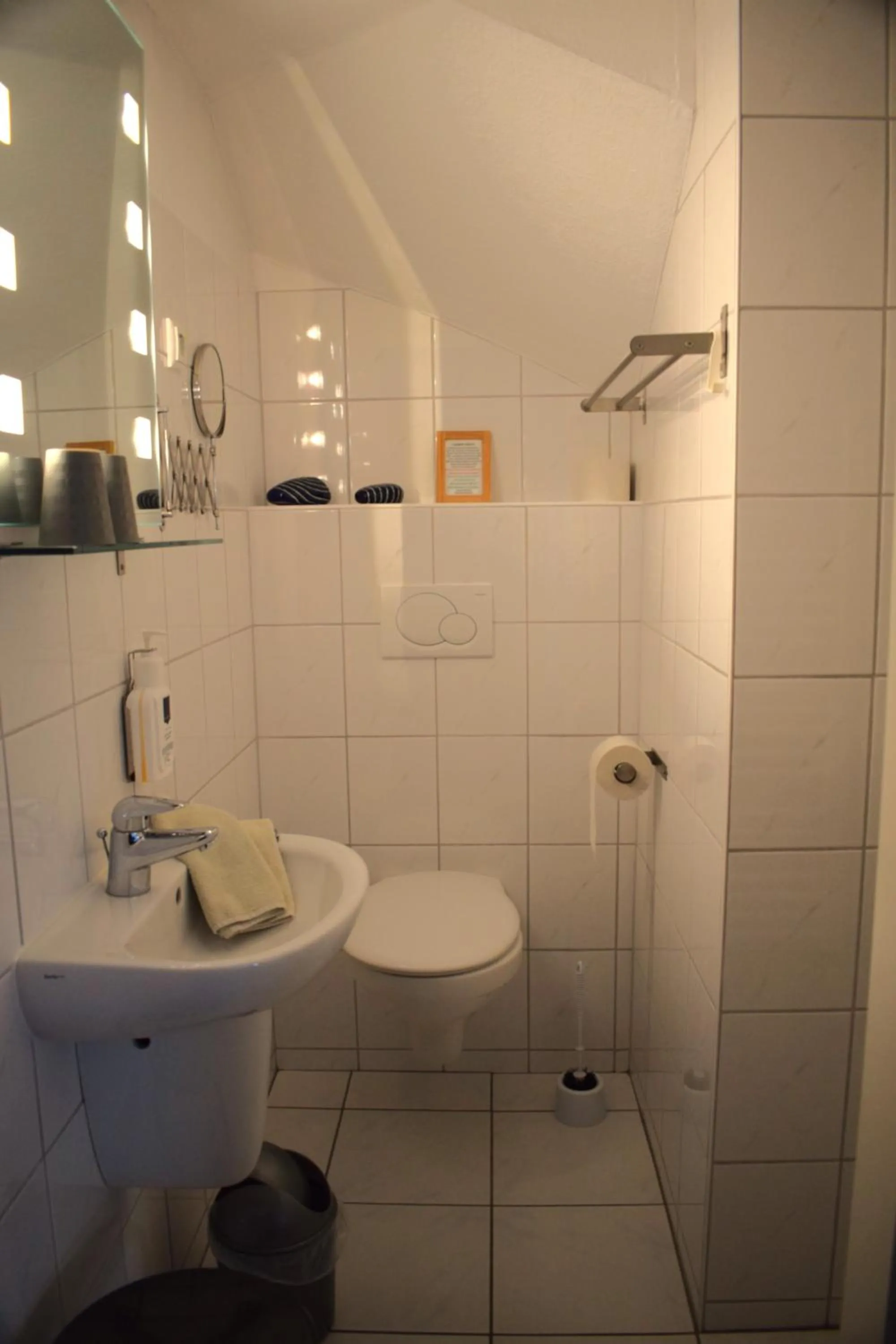 Bathroom in Hotel Haus am Meer