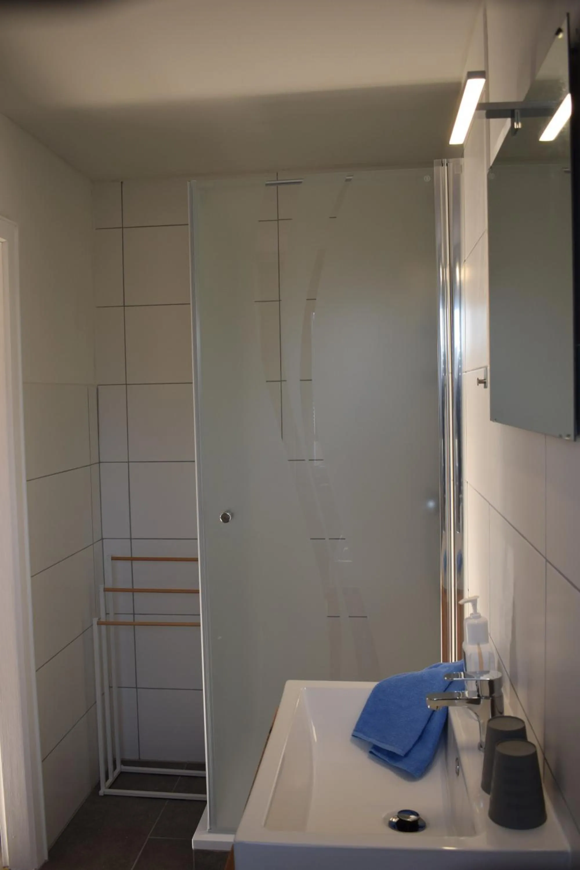 Bathroom in Hotel Haus am Meer