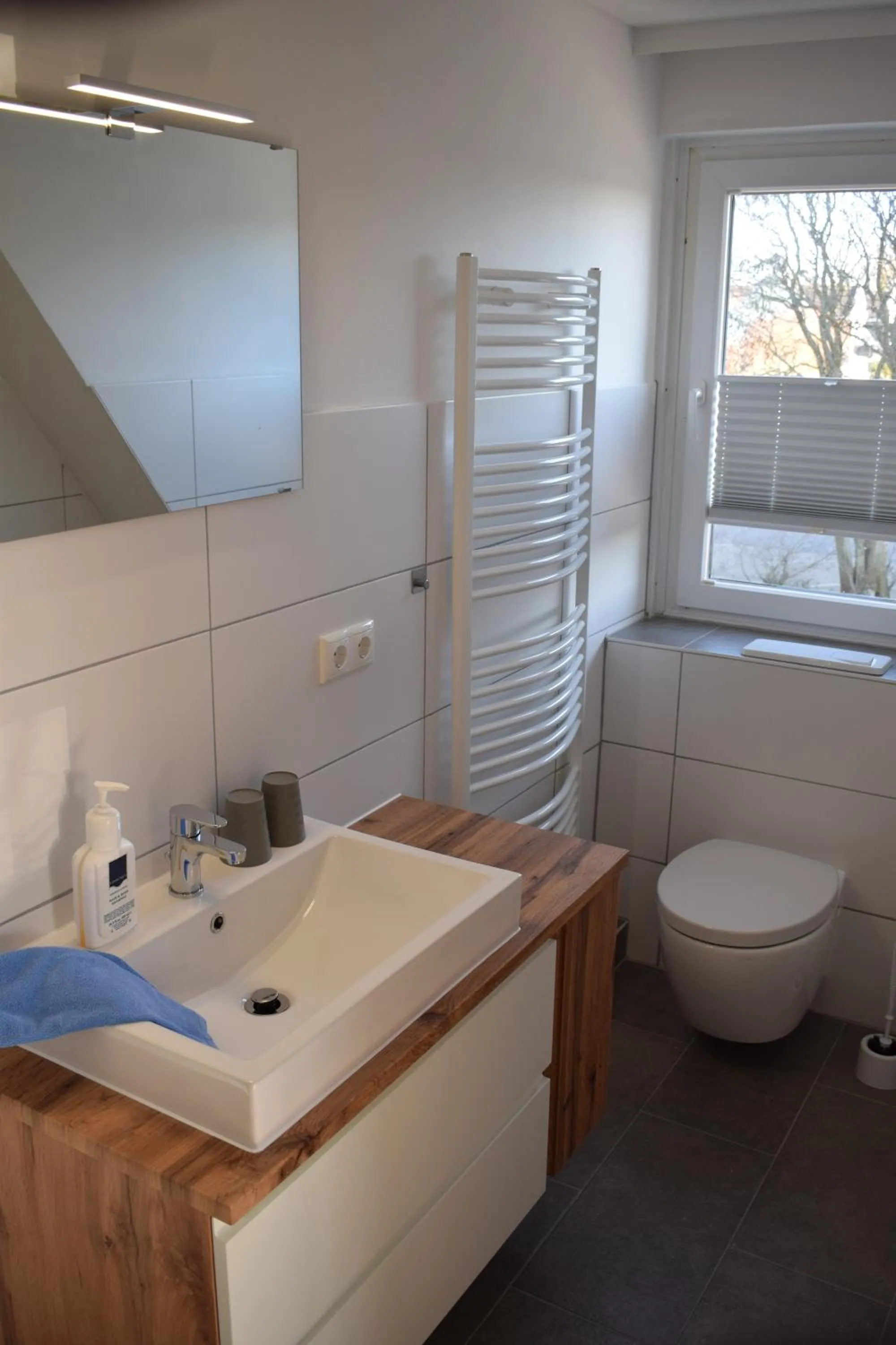 Bathroom in Hotel Haus am Meer