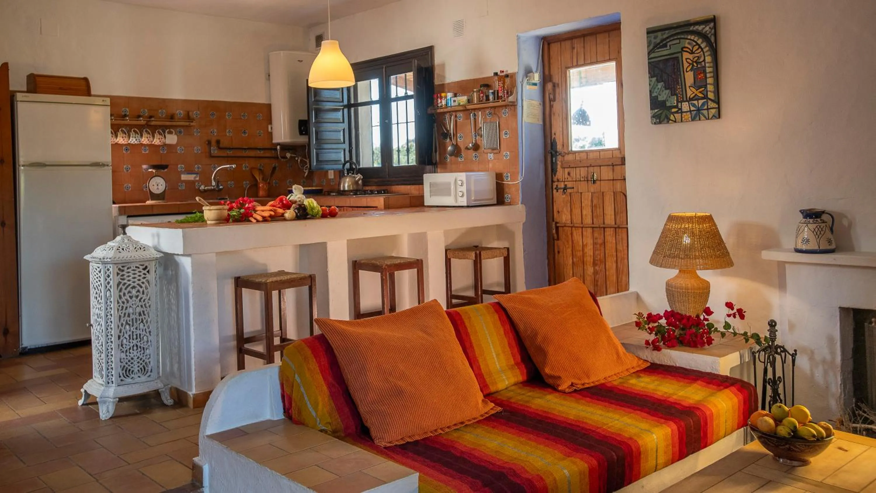 Kitchen or kitchenette in Casas Karen