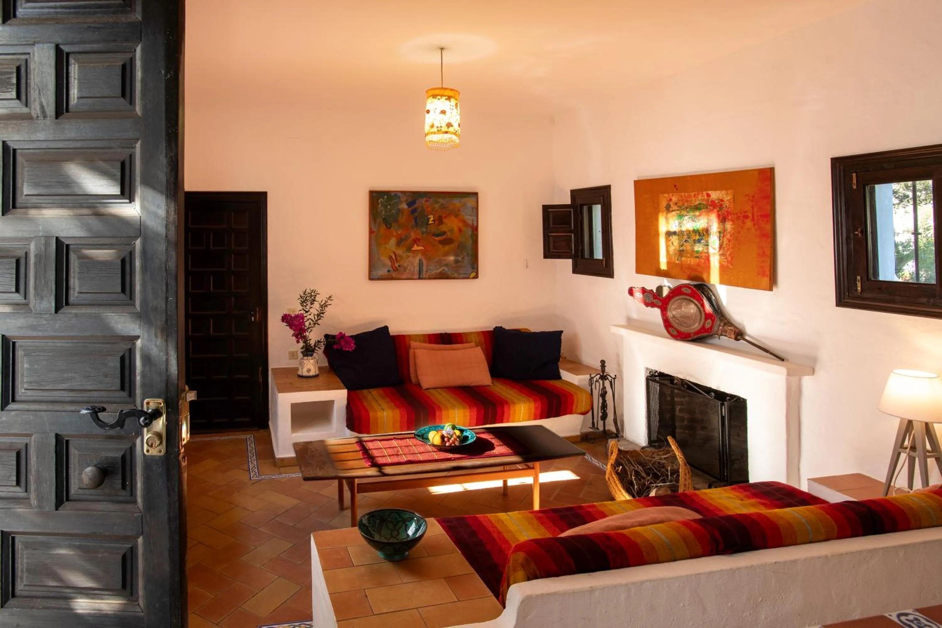 Living room in Casas Karen