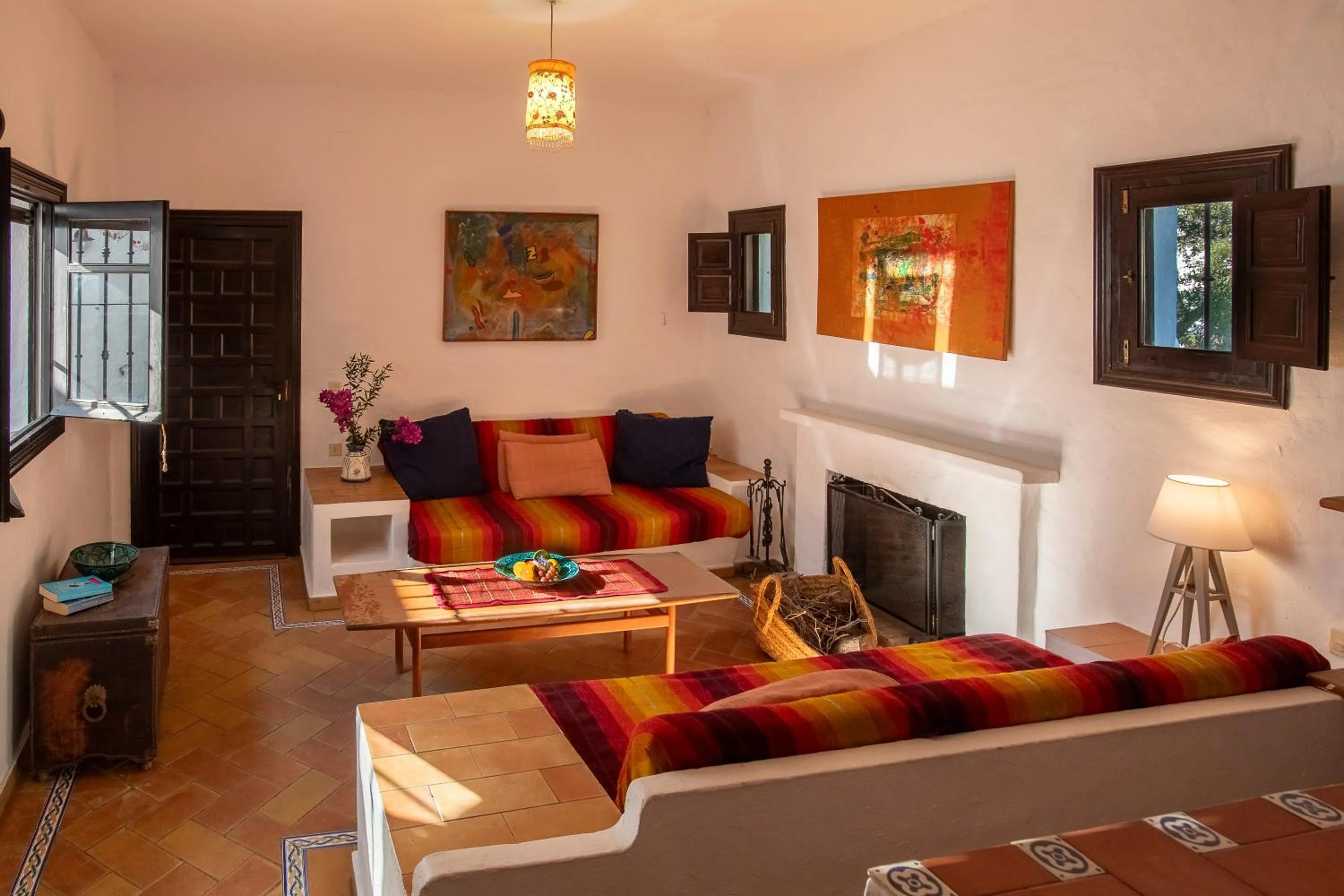 Living room in Casas Karen