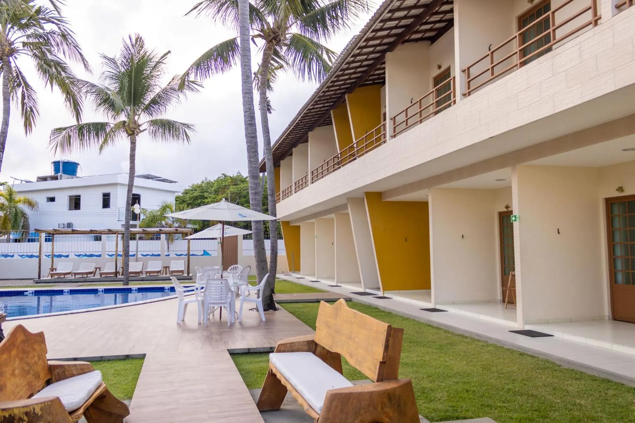 Garden in Pousada Paraiso da Barra