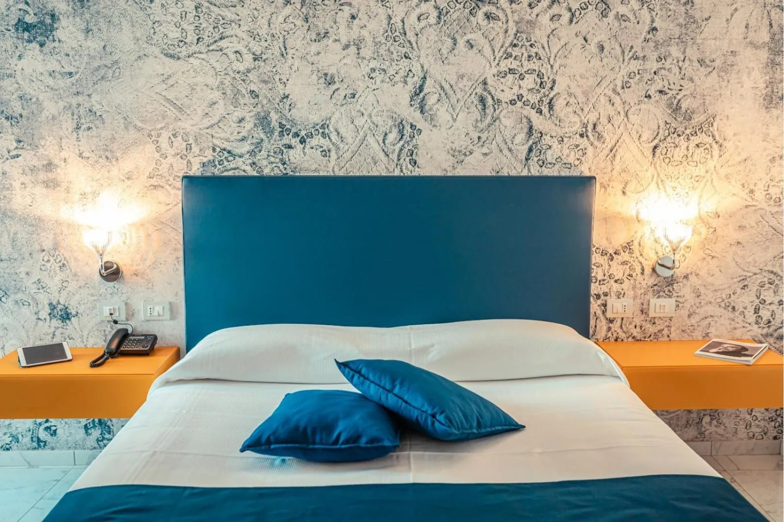 Bed in Nautilus Hotel