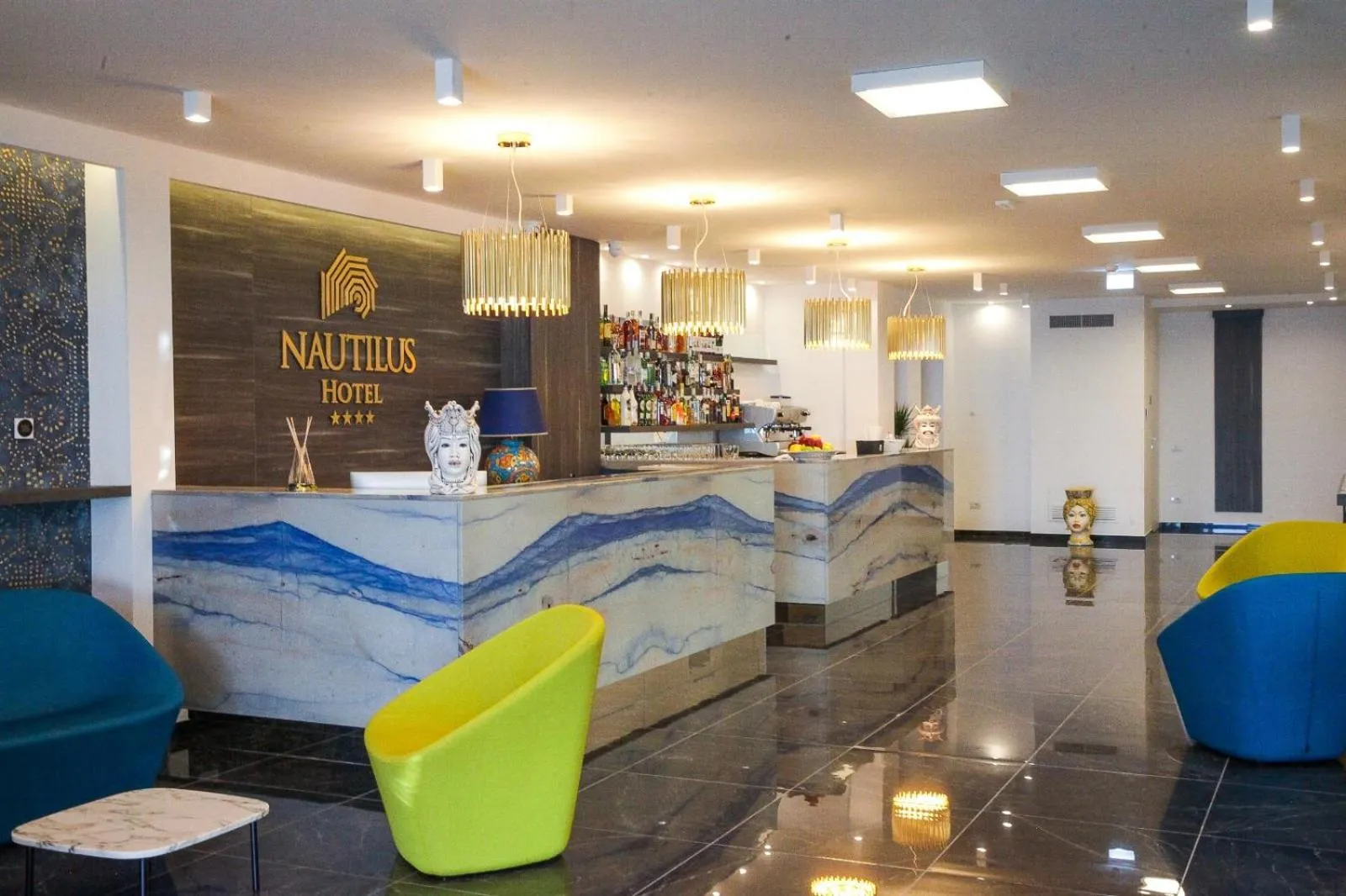 Lobby or reception in Nautilus Hotel