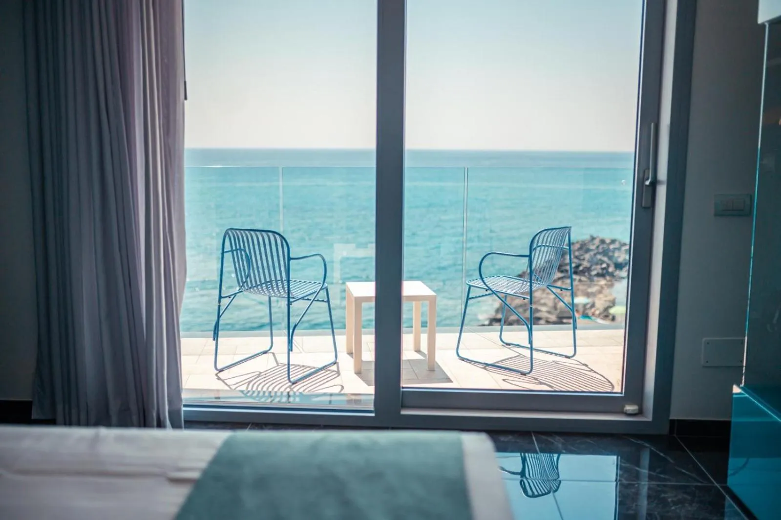 Bed in Nautilus Hotel