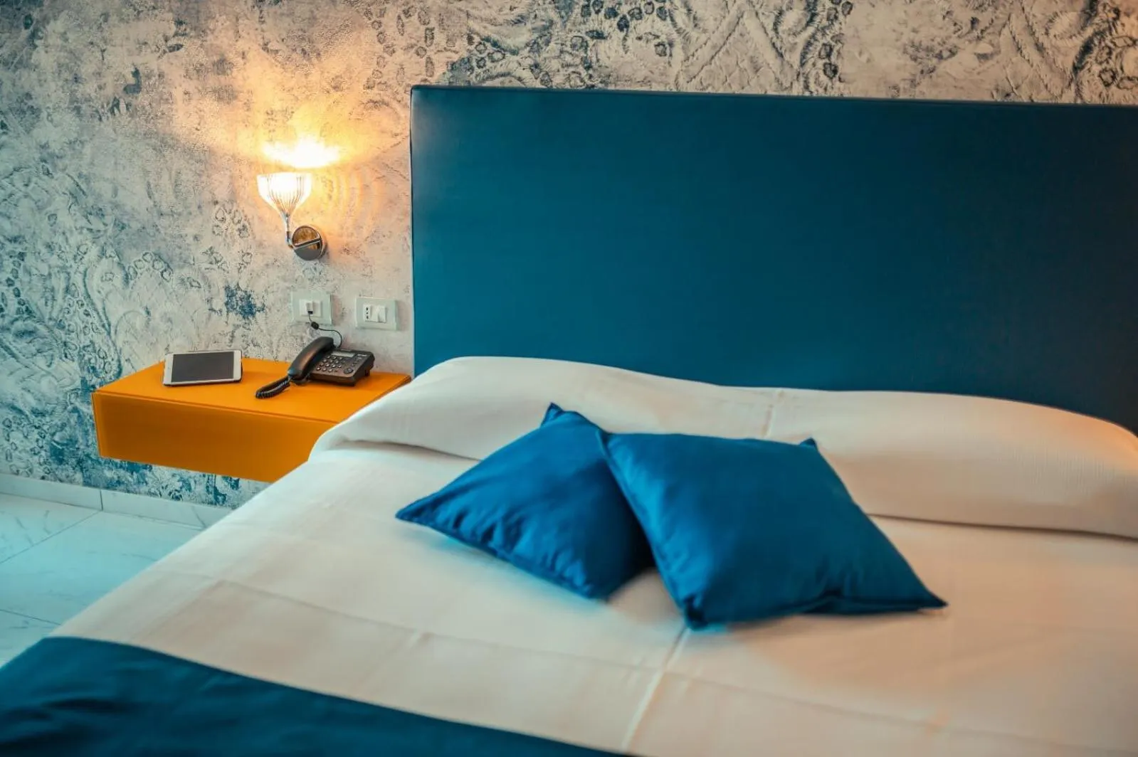 Bed in Nautilus Hotel