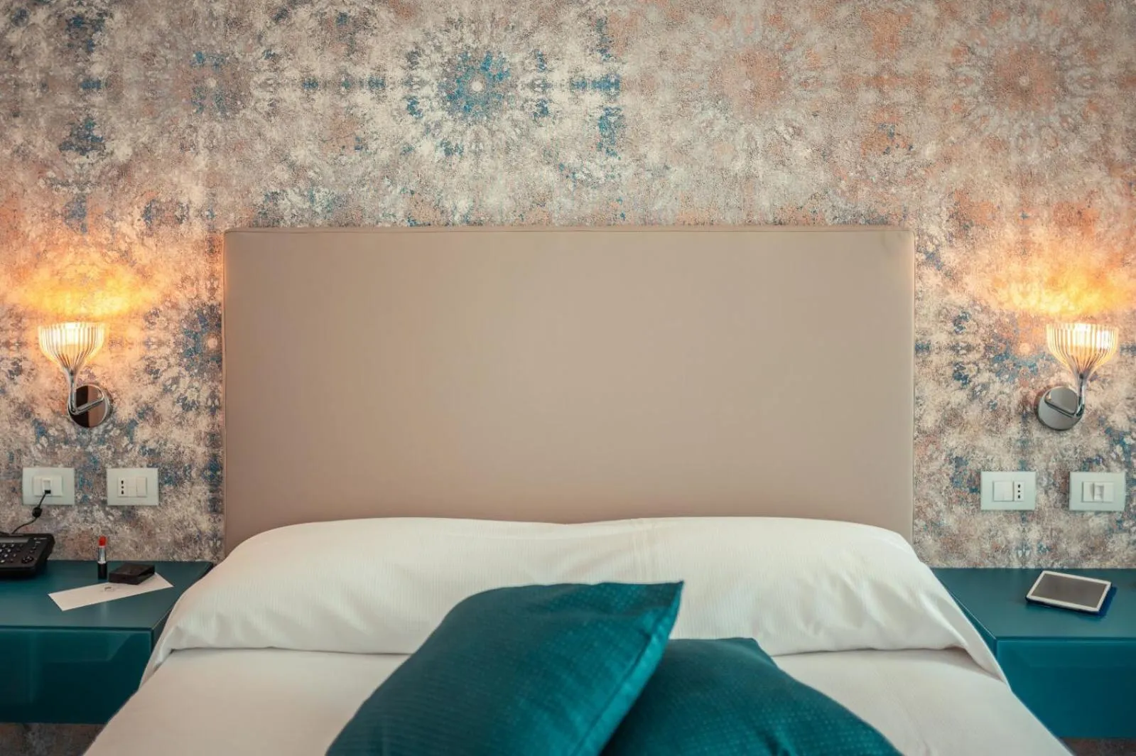 Bed in Nautilus Hotel