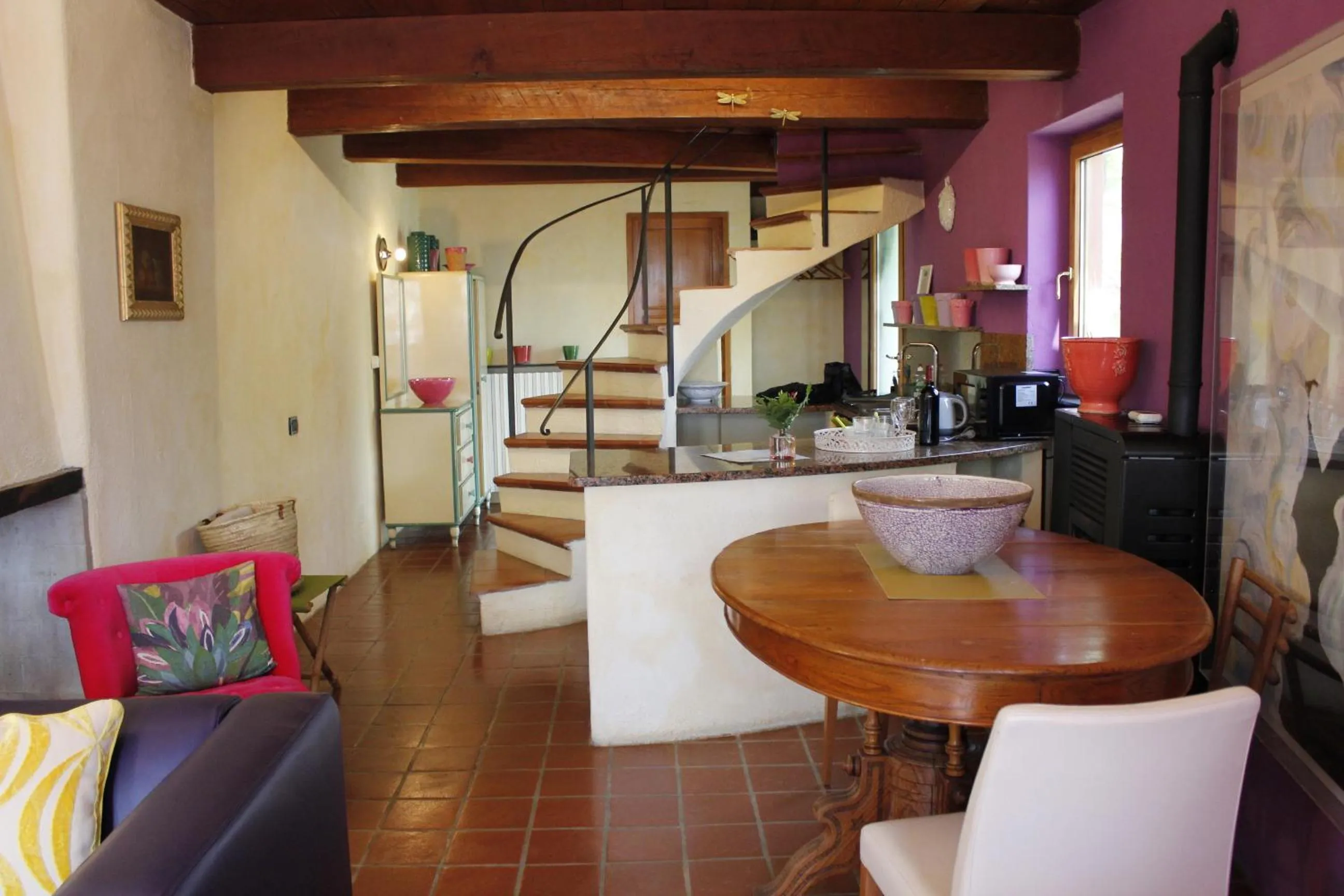 Dining area in Relais San Damian